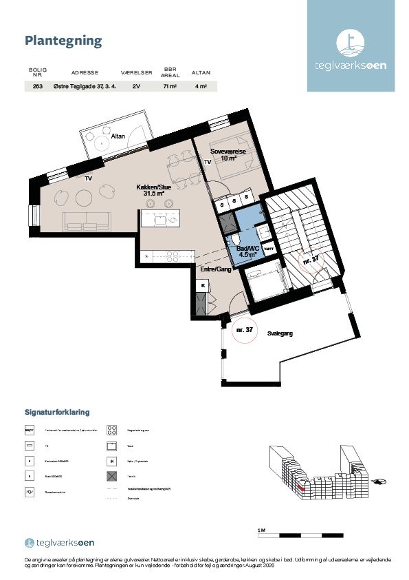 Nybyggede boliger på Teglholmen!