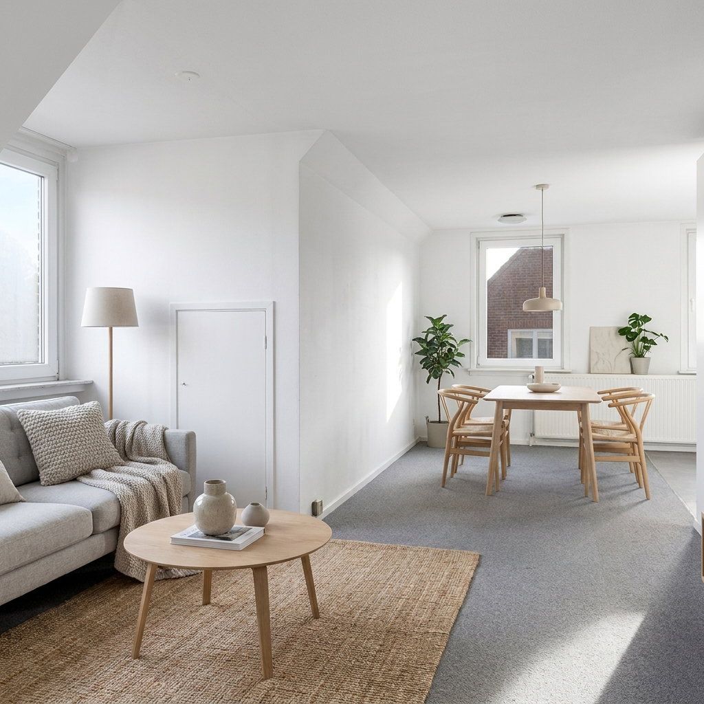 Funktionel 3-værelses lejlighed på 70 m2 – fleksibel indretning