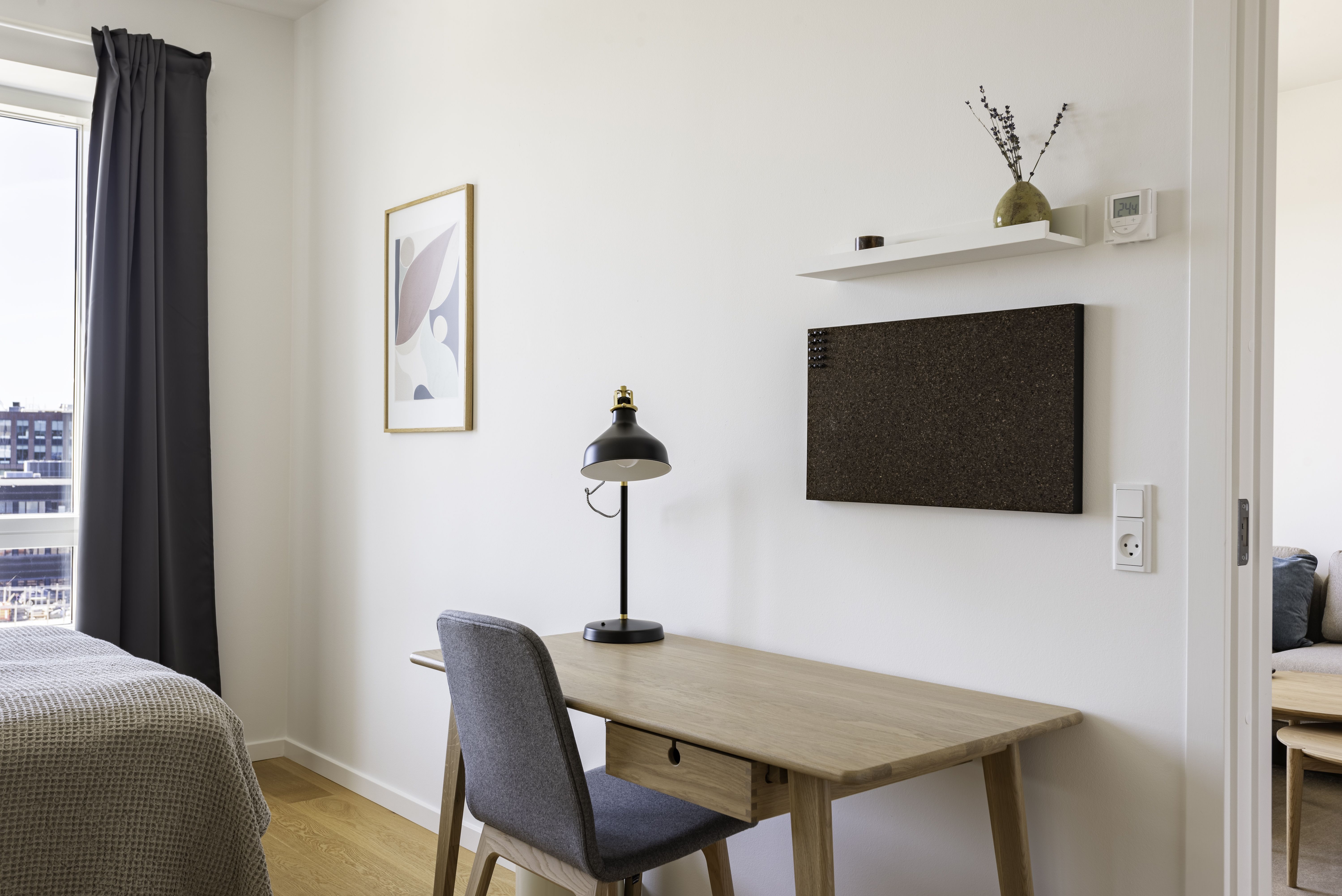 Furnished co-living apartment for working professionals