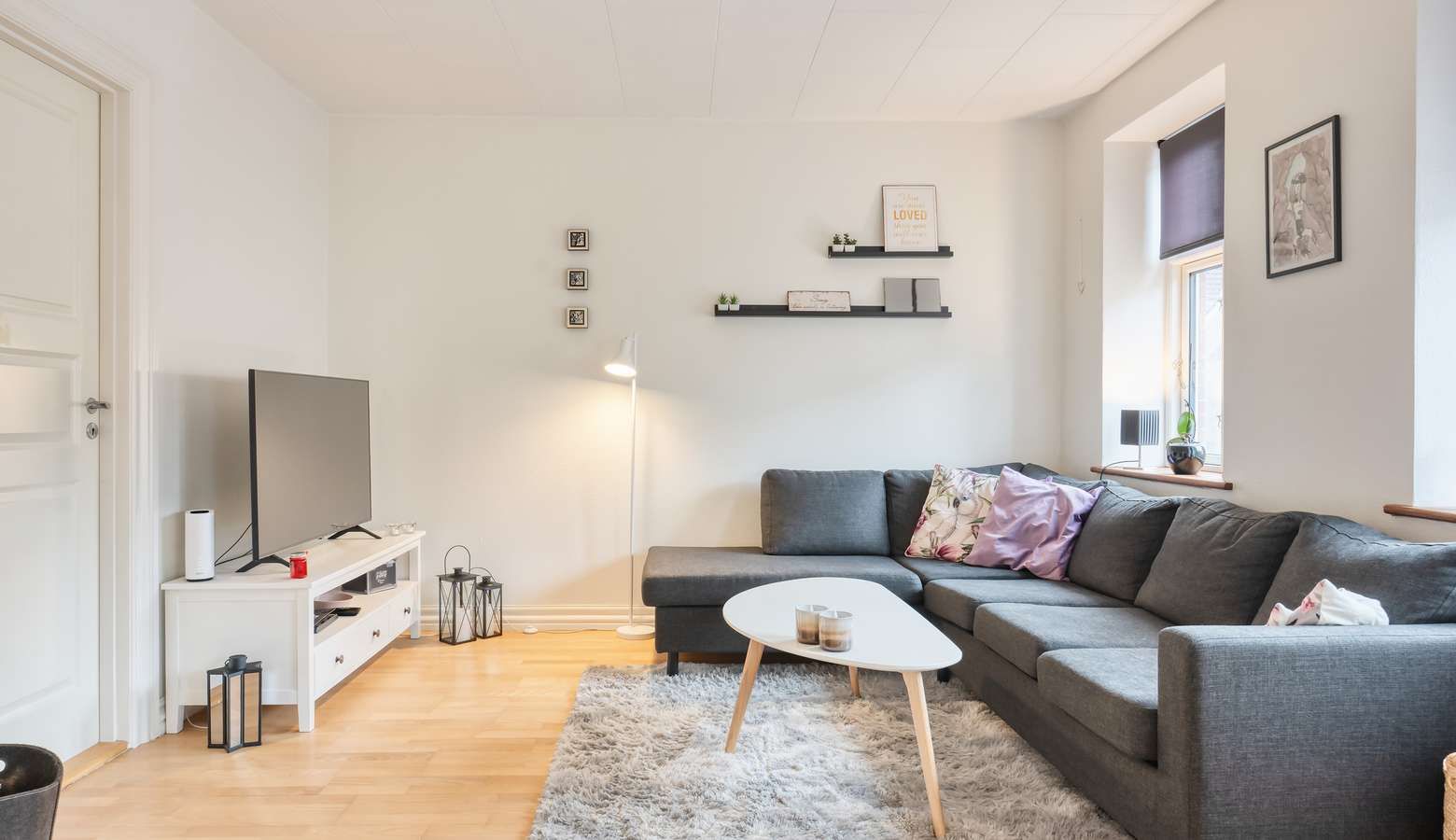 Velindrettet hus på 100 m² med 3 værelser – delvist møbleret og klar til indflytning i Nakskov