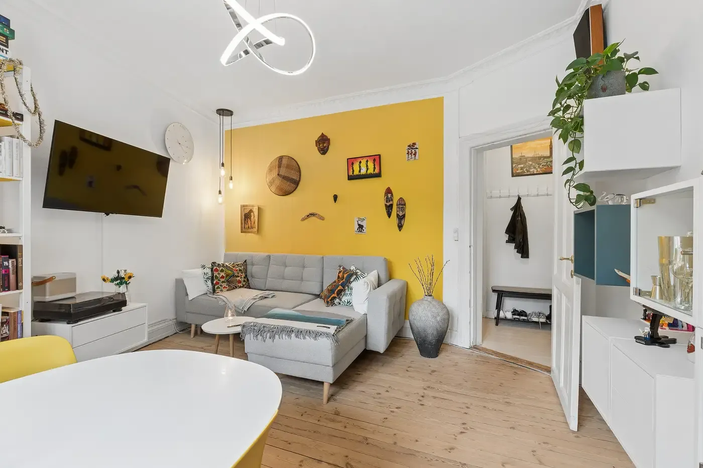 Lys 2-værelses lejlighed på Østerbro med skøn gårdhave