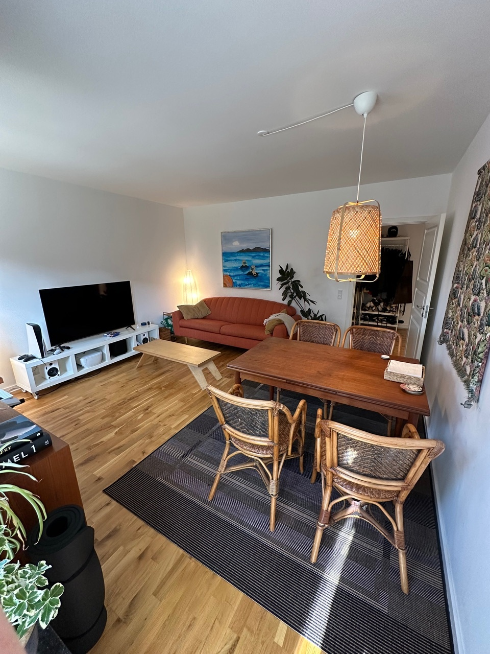 Stor og delevenlig lejlighed i Aarhus C