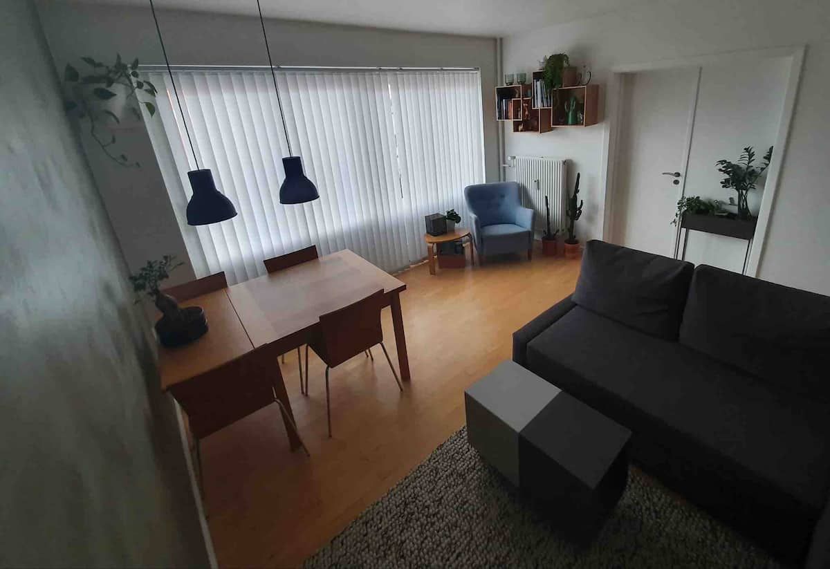 Furnished 67 m² (2-room apartment), with two balconies and elevator, Nørrebro