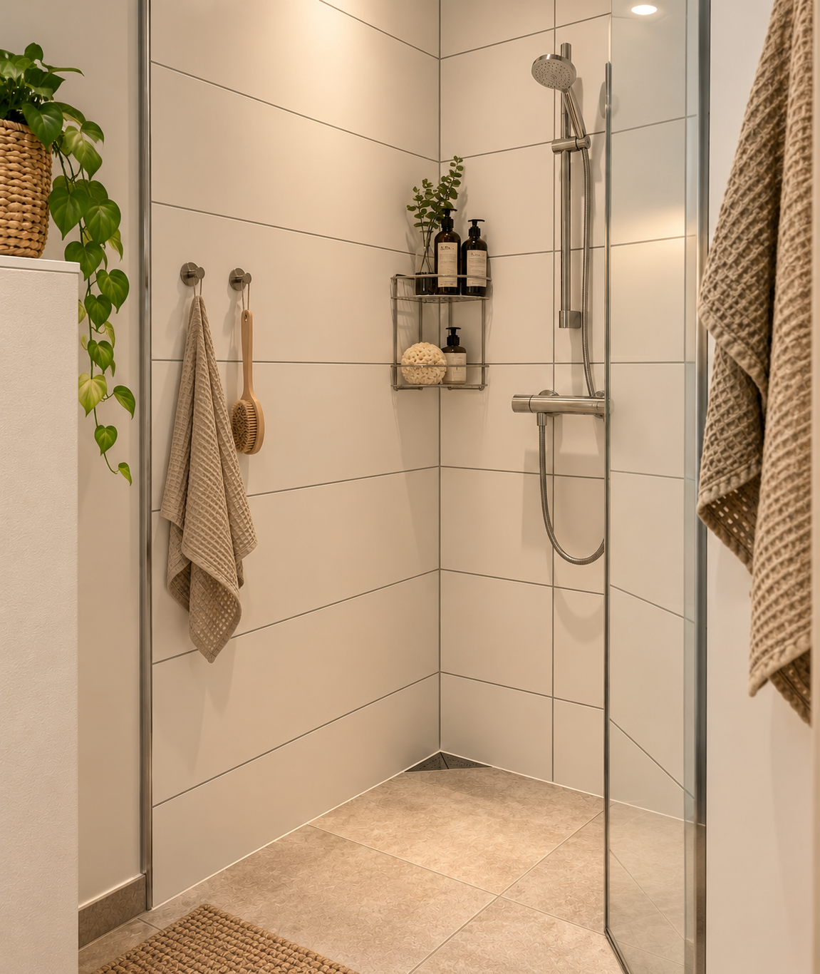Hyggelig minimalistisk lejlighed med egen gårdhave og P-plads