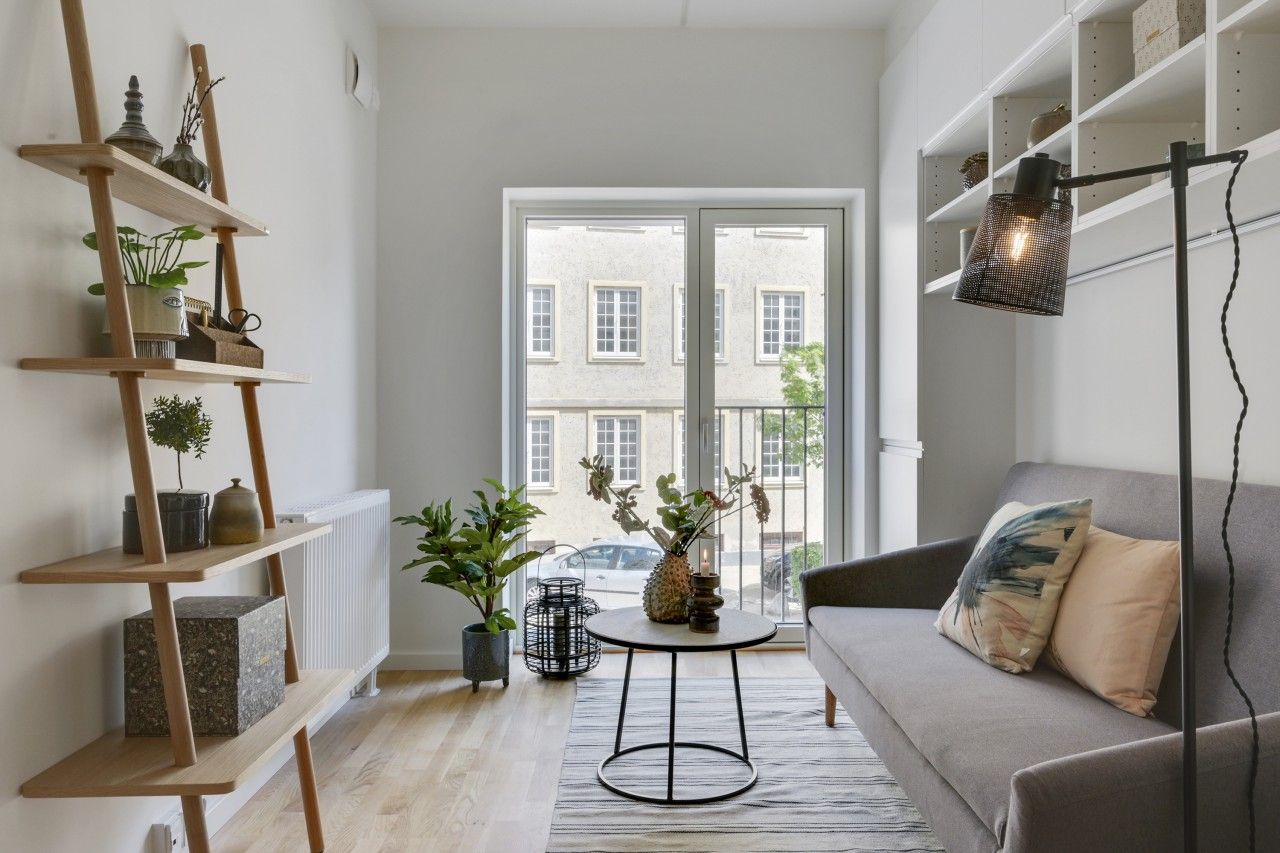 1 værelses lejlighed på C.F. Richs Vej i Frederiksberg udlejes