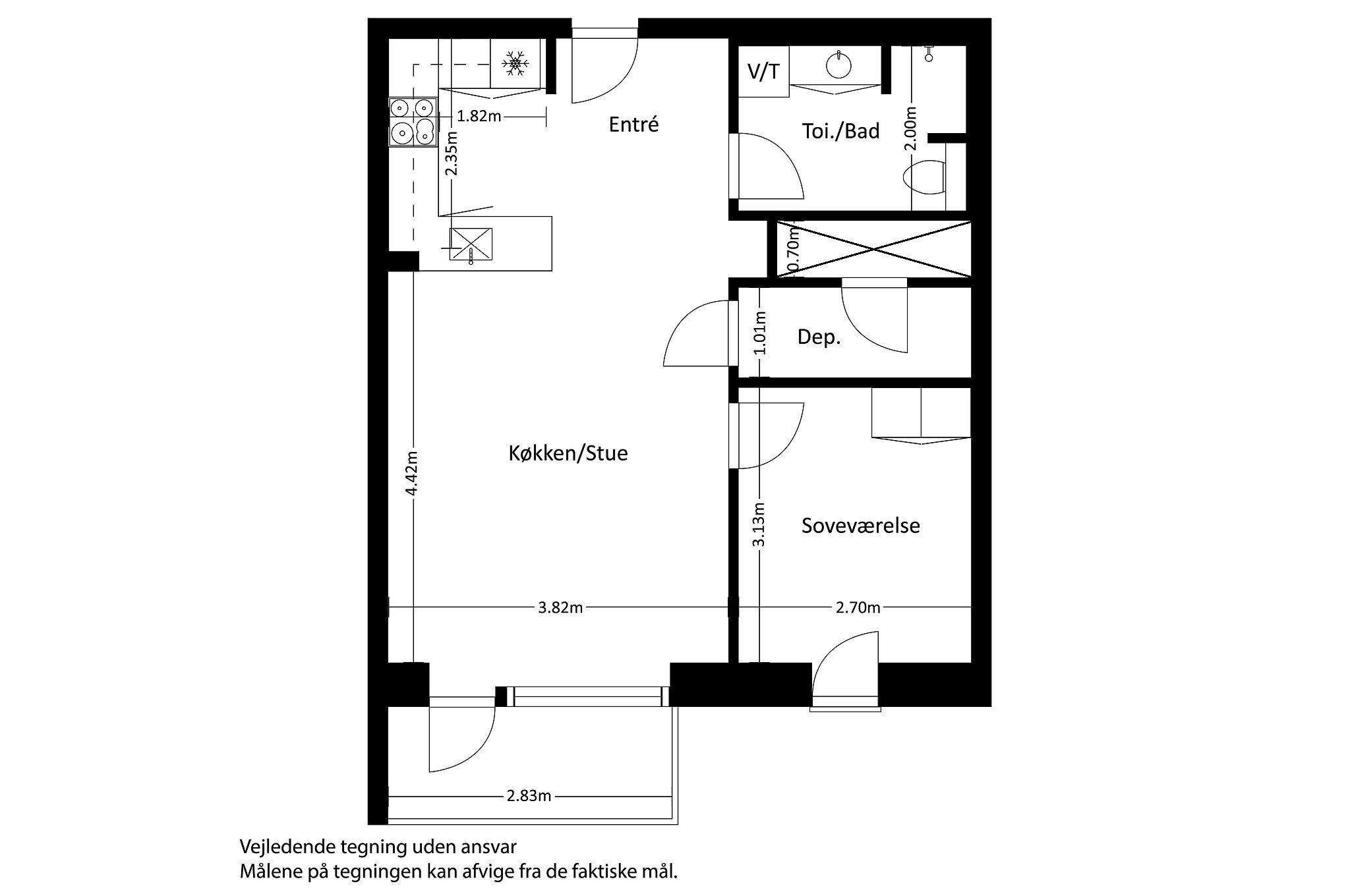 SENIORFÆLLESSKAB I SLAGELSE - 3-VÆRELSES