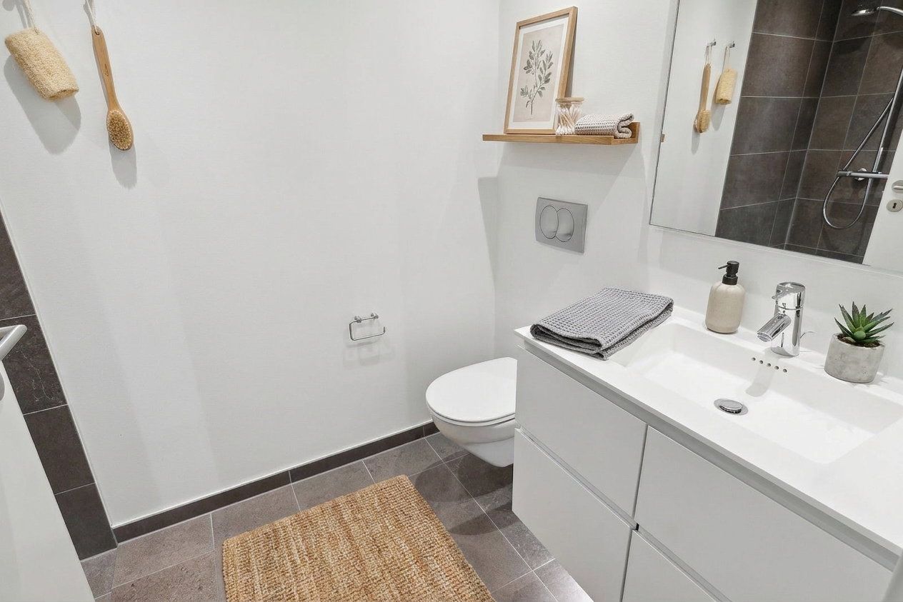 3 værelses lejlighed på 72 m² med terrasse og walk in