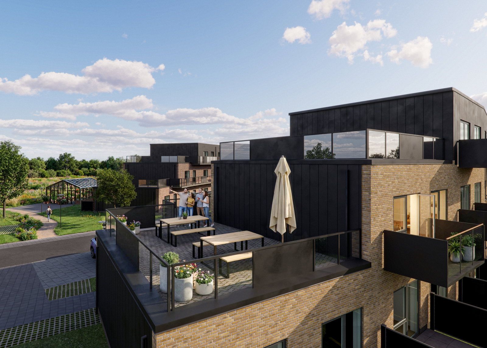 HOLSTEBRO C: 1-vær. bolig i centrum af Holstebro - med altan/terrasse