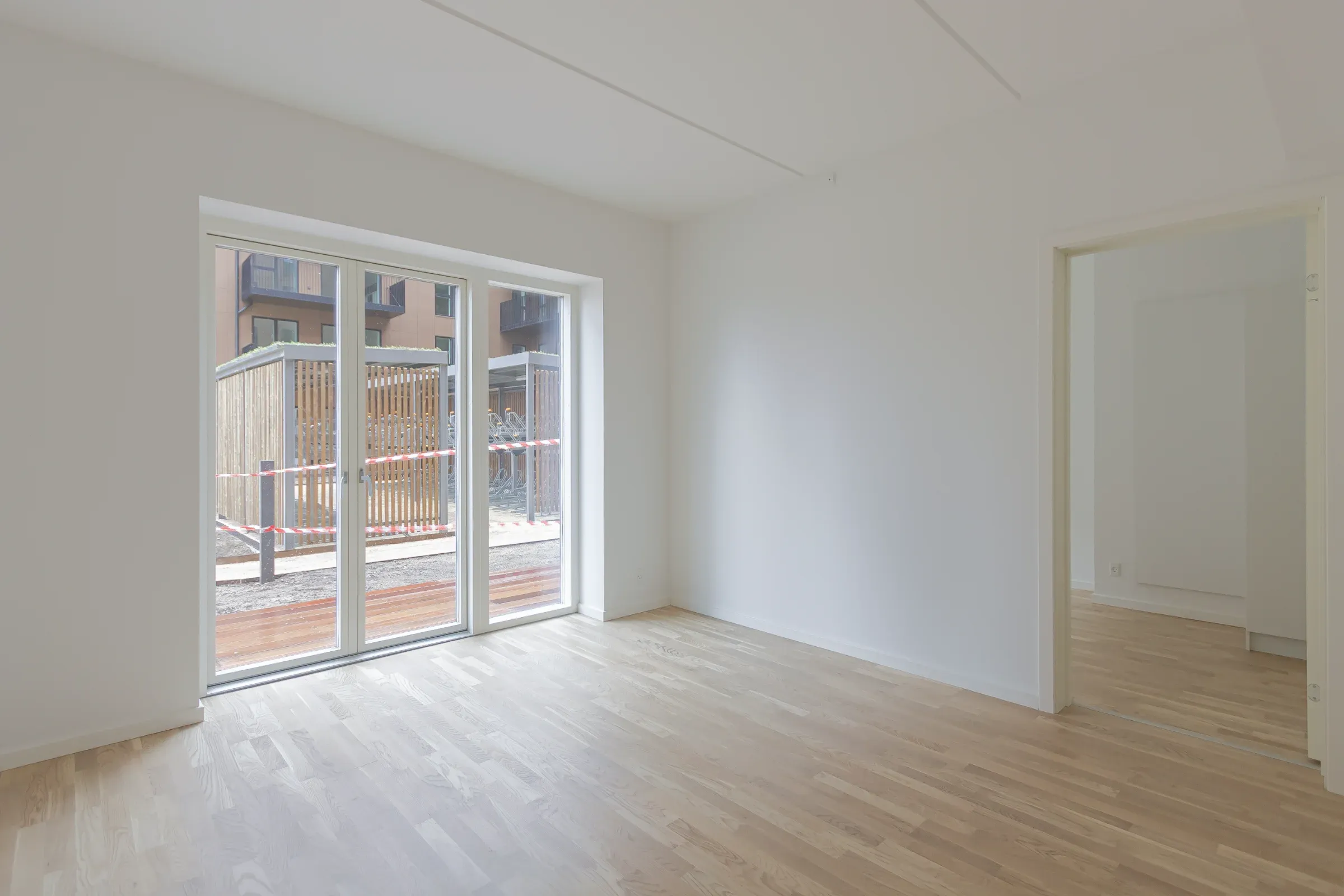 3-værelses lejlighed med egen terrasse