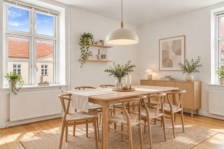 Lys 2-værelses på 58 m2 med separat køkken og flisebad – tæt på bus, indkøb og caféer