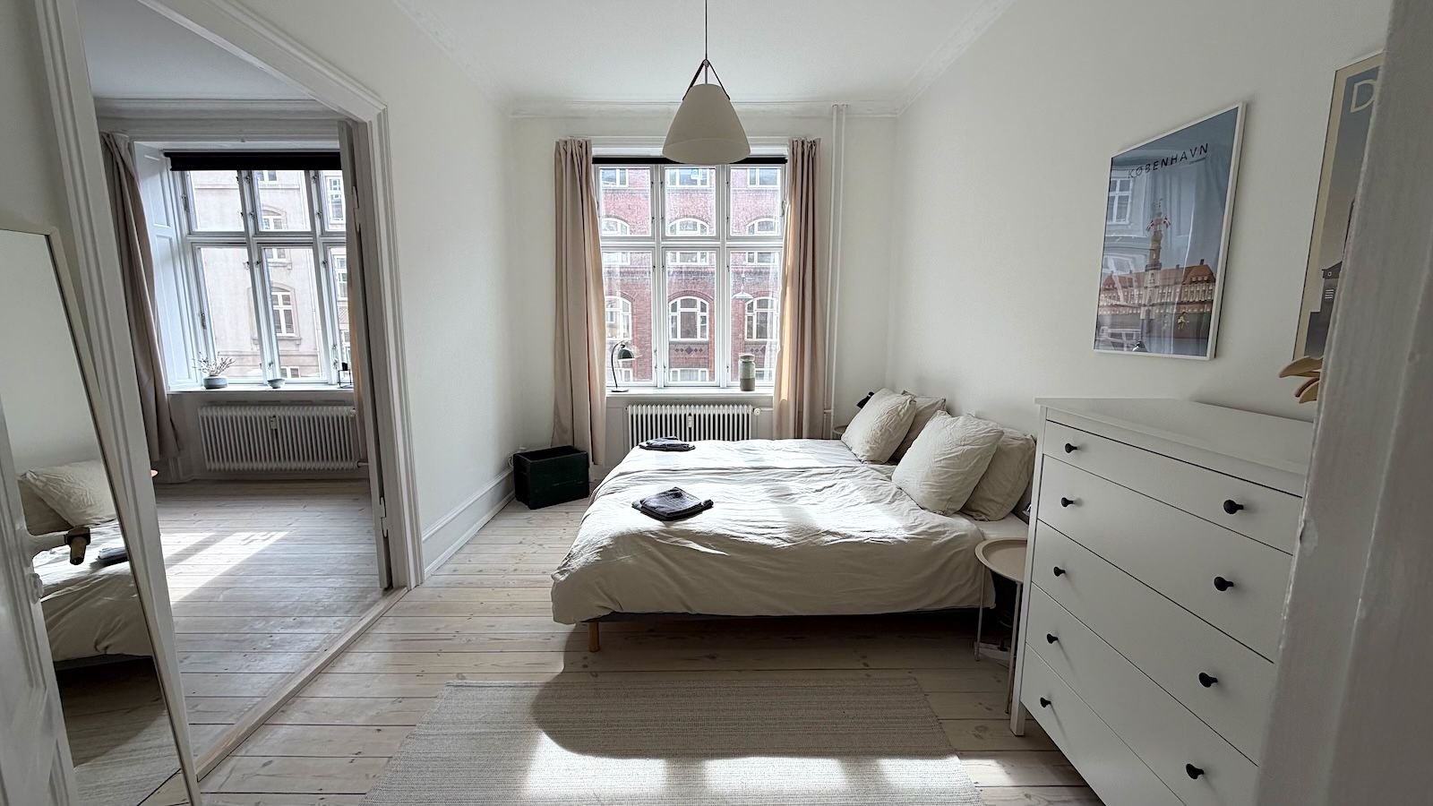 Lys og charmerende lejlighed på Østerbro