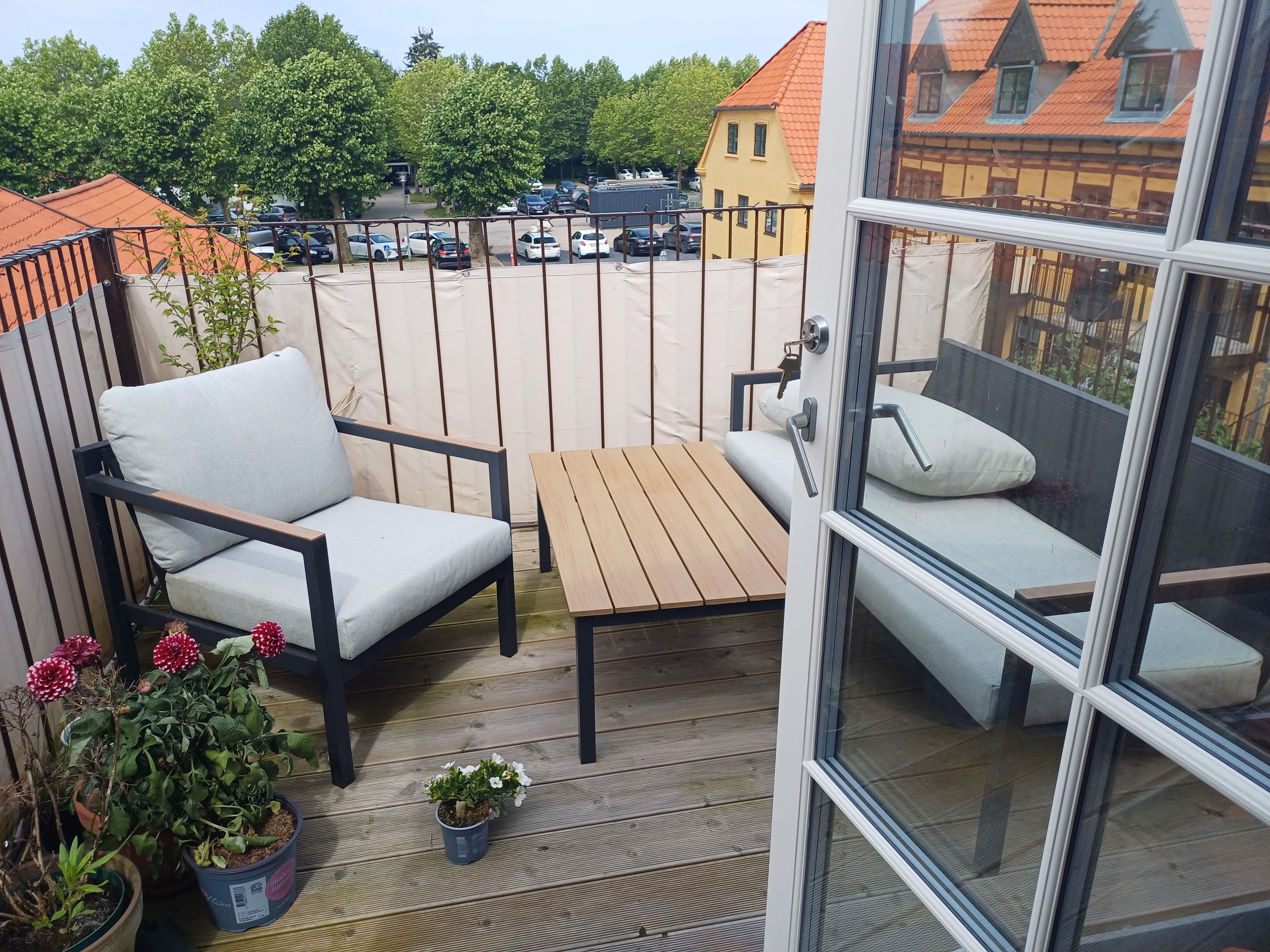 Super lækkert lejlighed i den total renoveret Postgården med ca. 7,5 m2 altan, photo 1