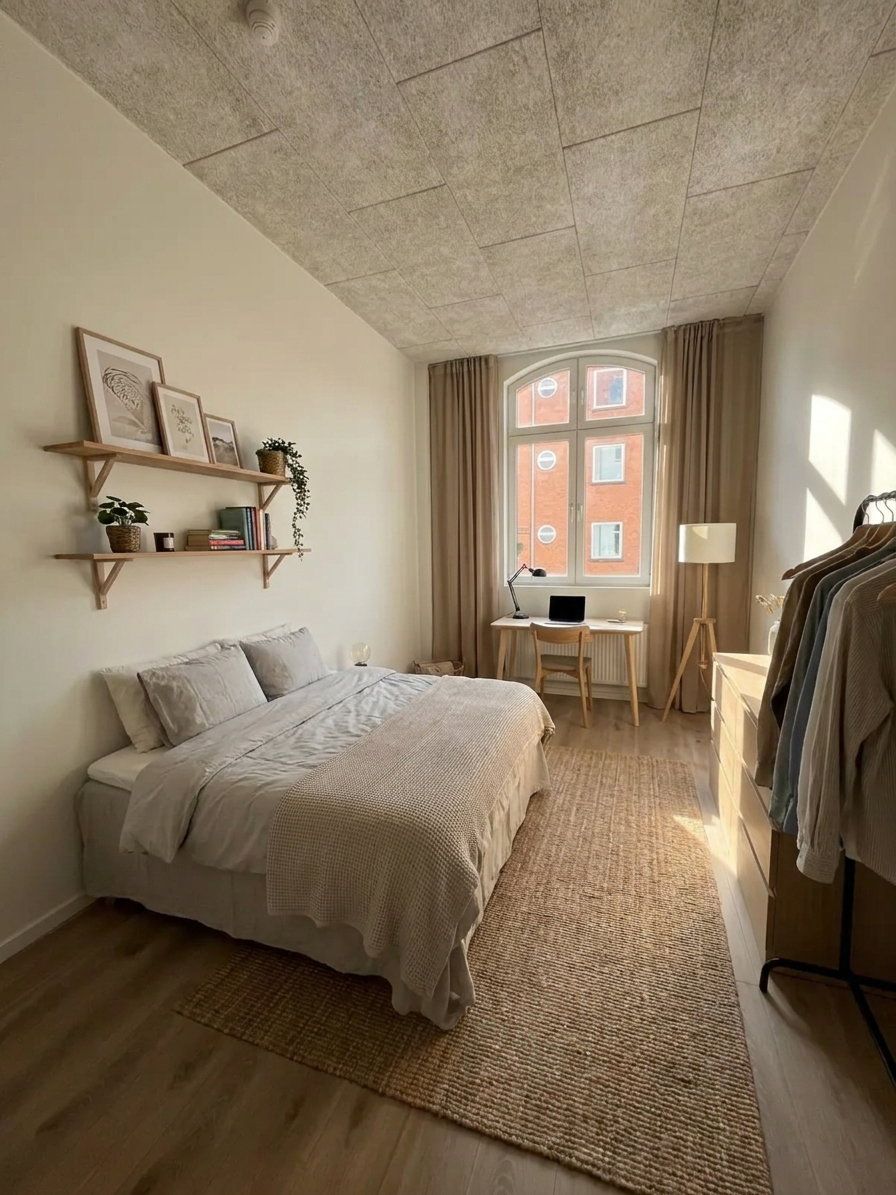 Skøn 3-værelses lejlighed med havkig centralt i Gråsten med eget kælderrum