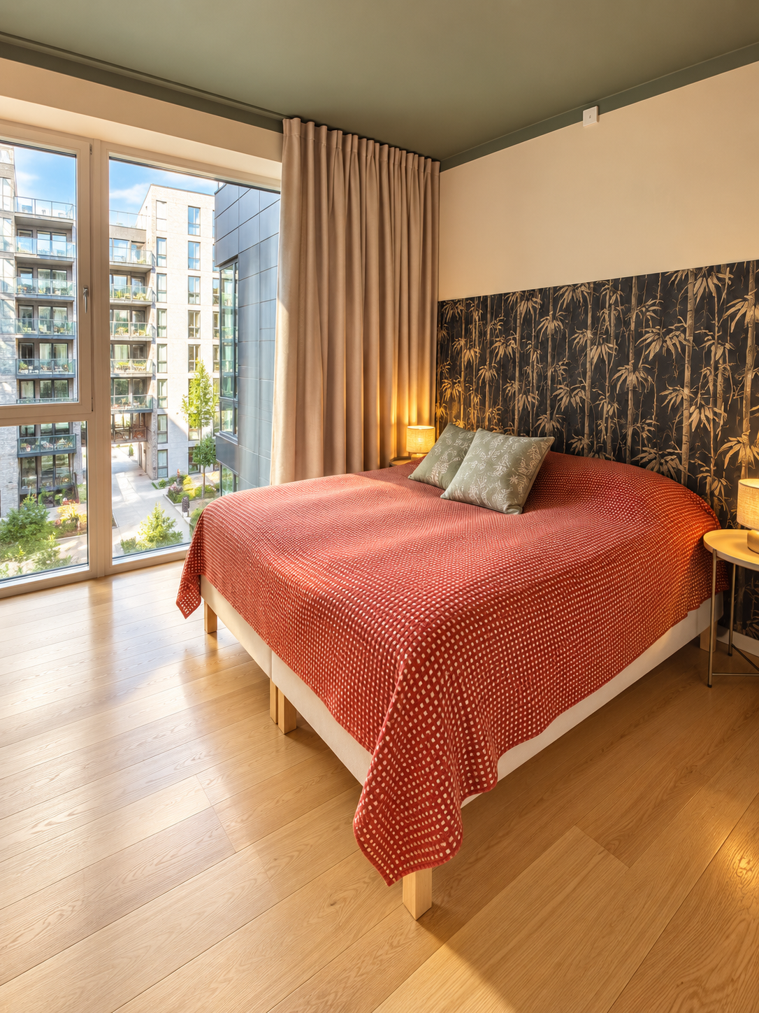 Furnished 2-room apartment by the harbour — all utilities incl. — fixed term until May 31
