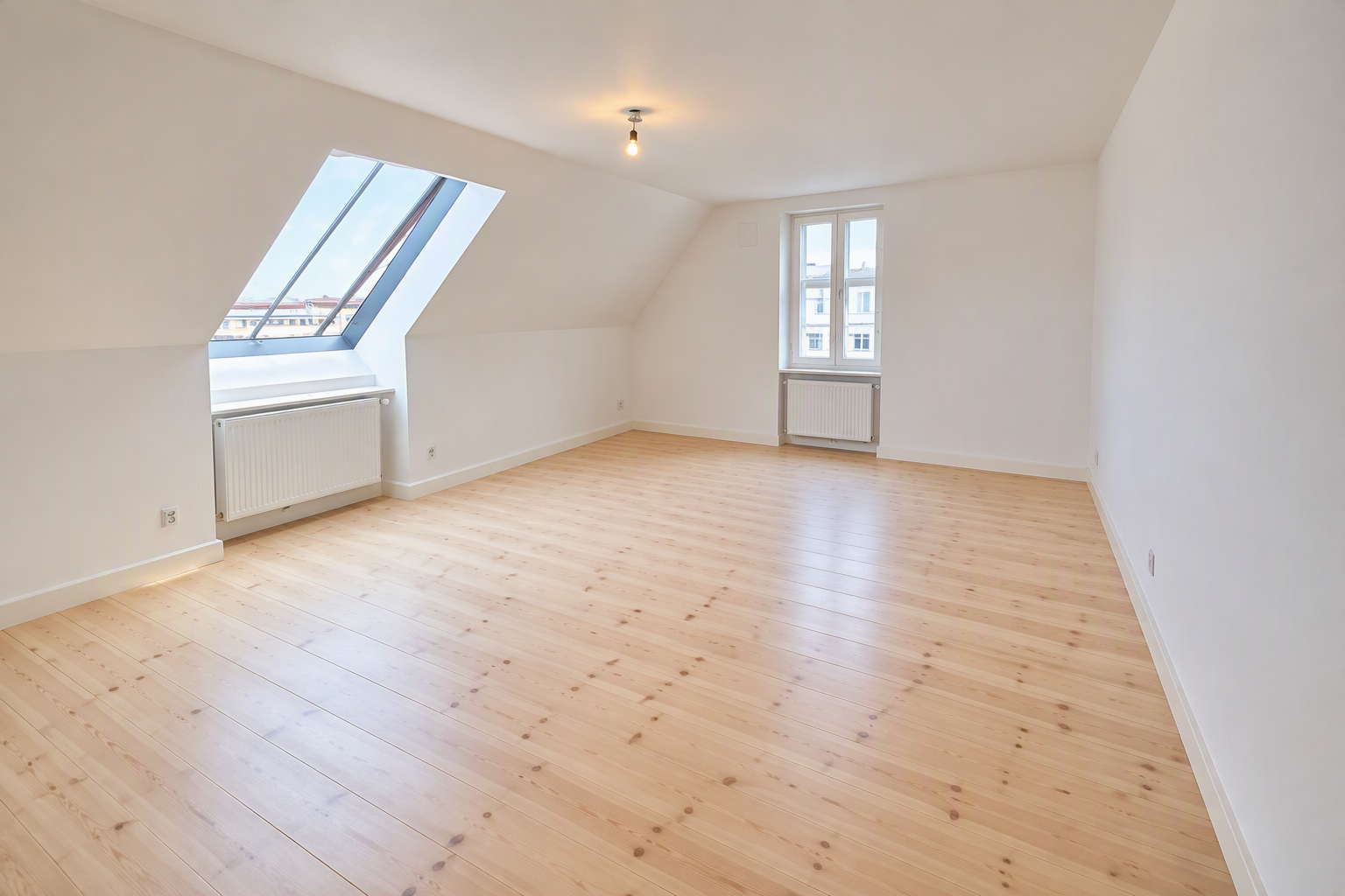 Ny-moderniseret bolig i Det Hvide Palæ i Kgs. Lyngby