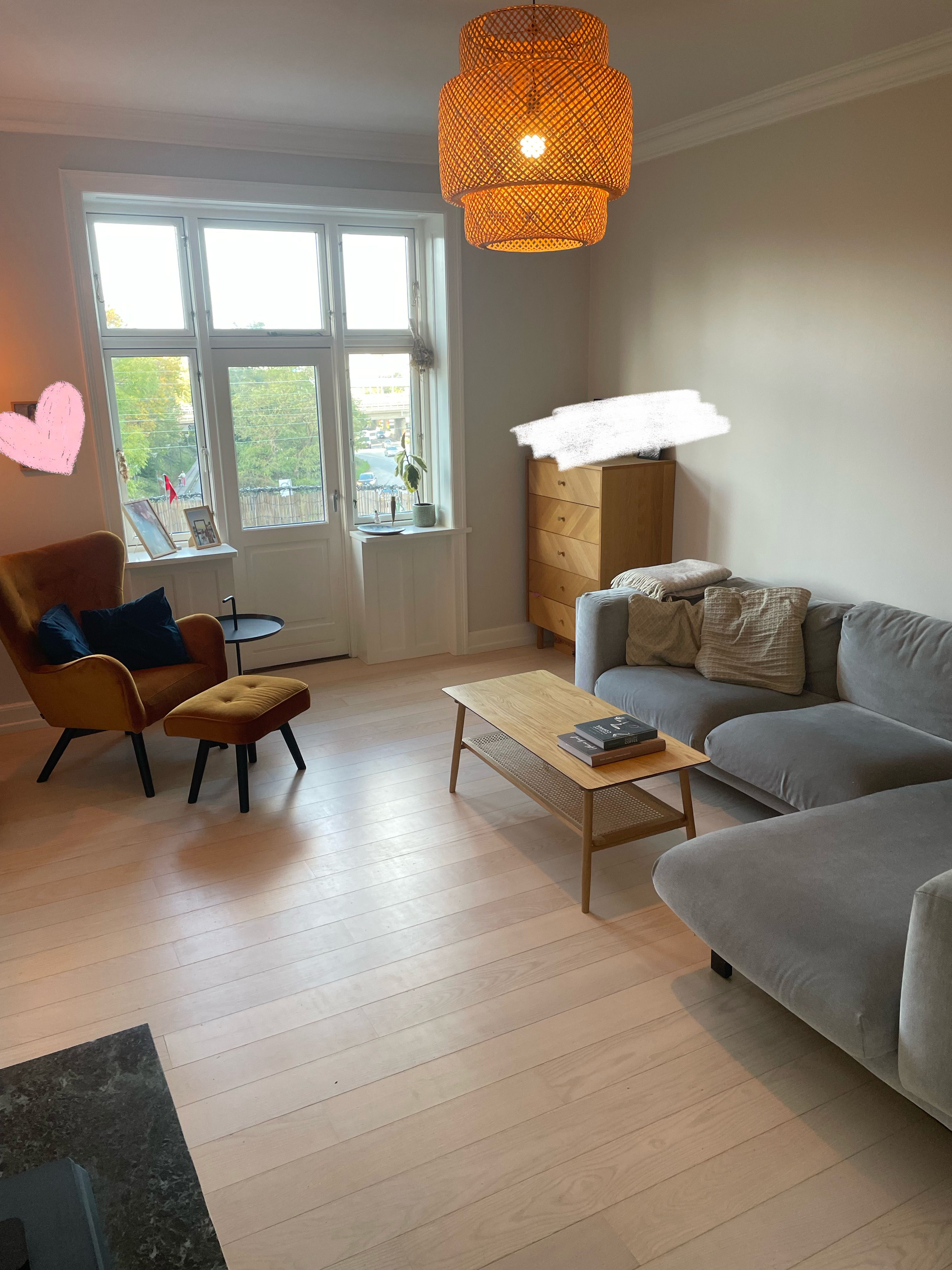 3 værelsets lejlighed i 3 måneder