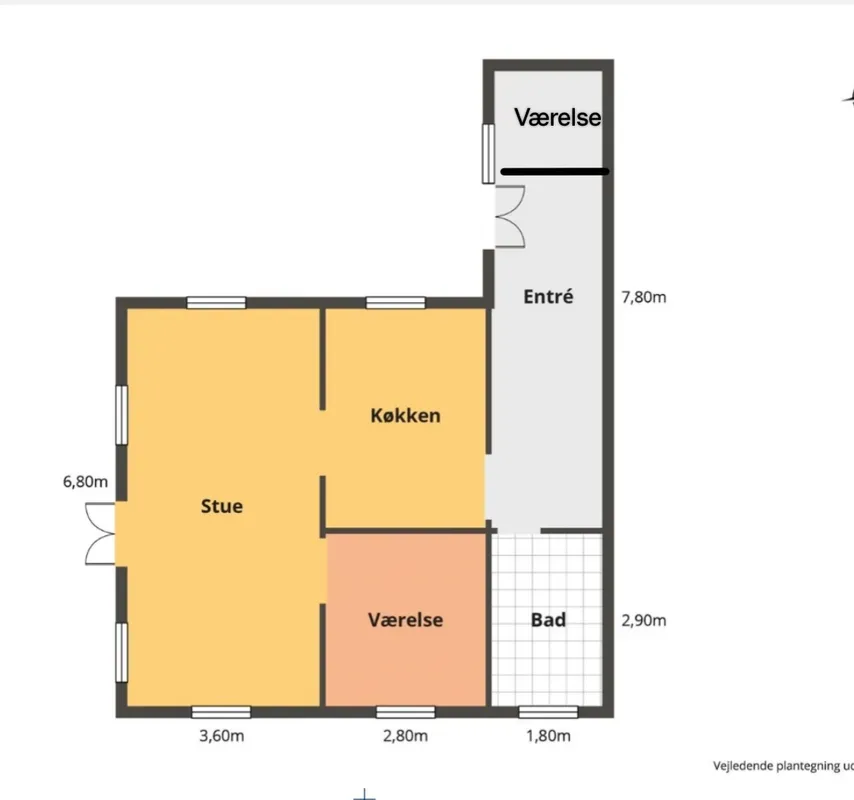 Nyopført villa med privat hyggelig have | Valby