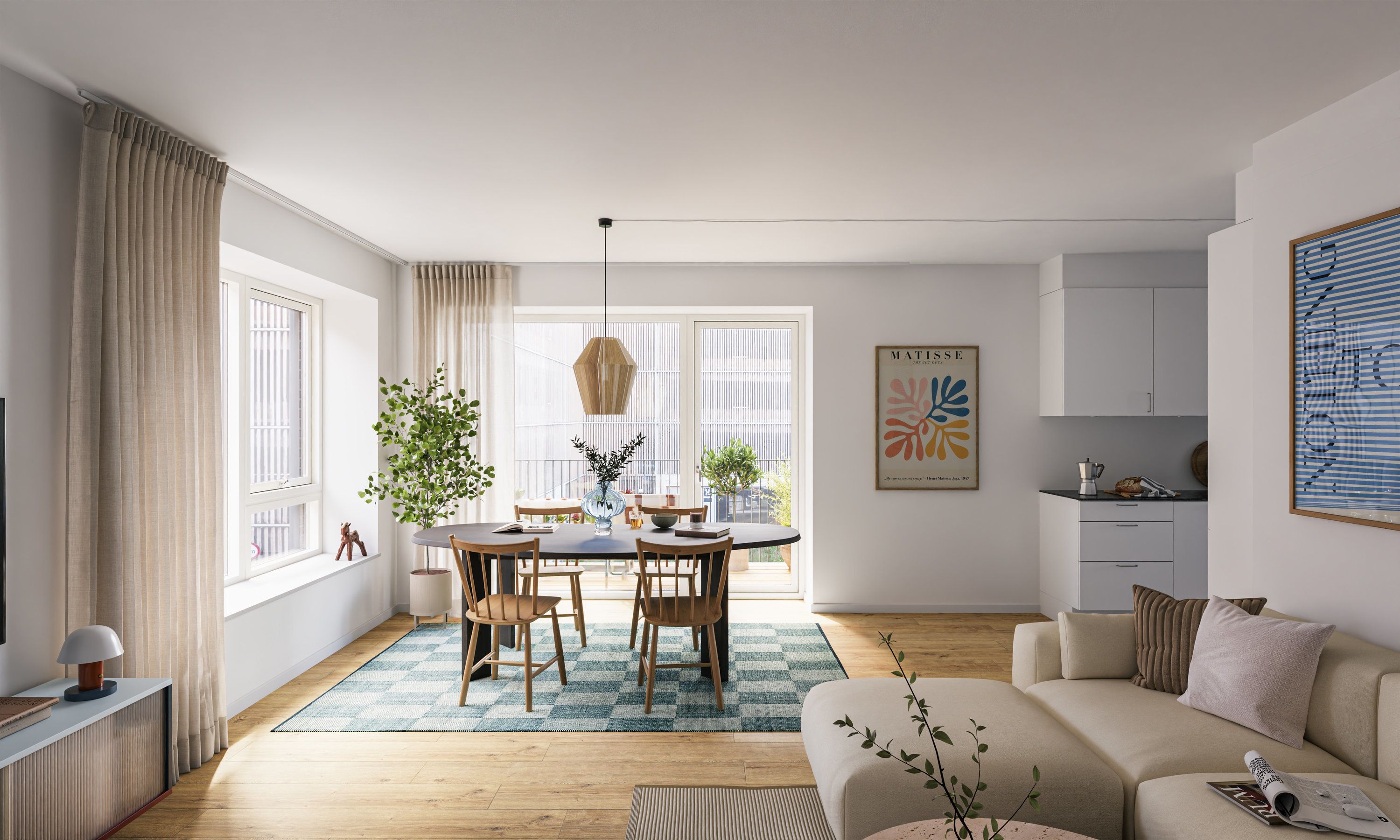 Klassisk arkitektur med moderne komfort
