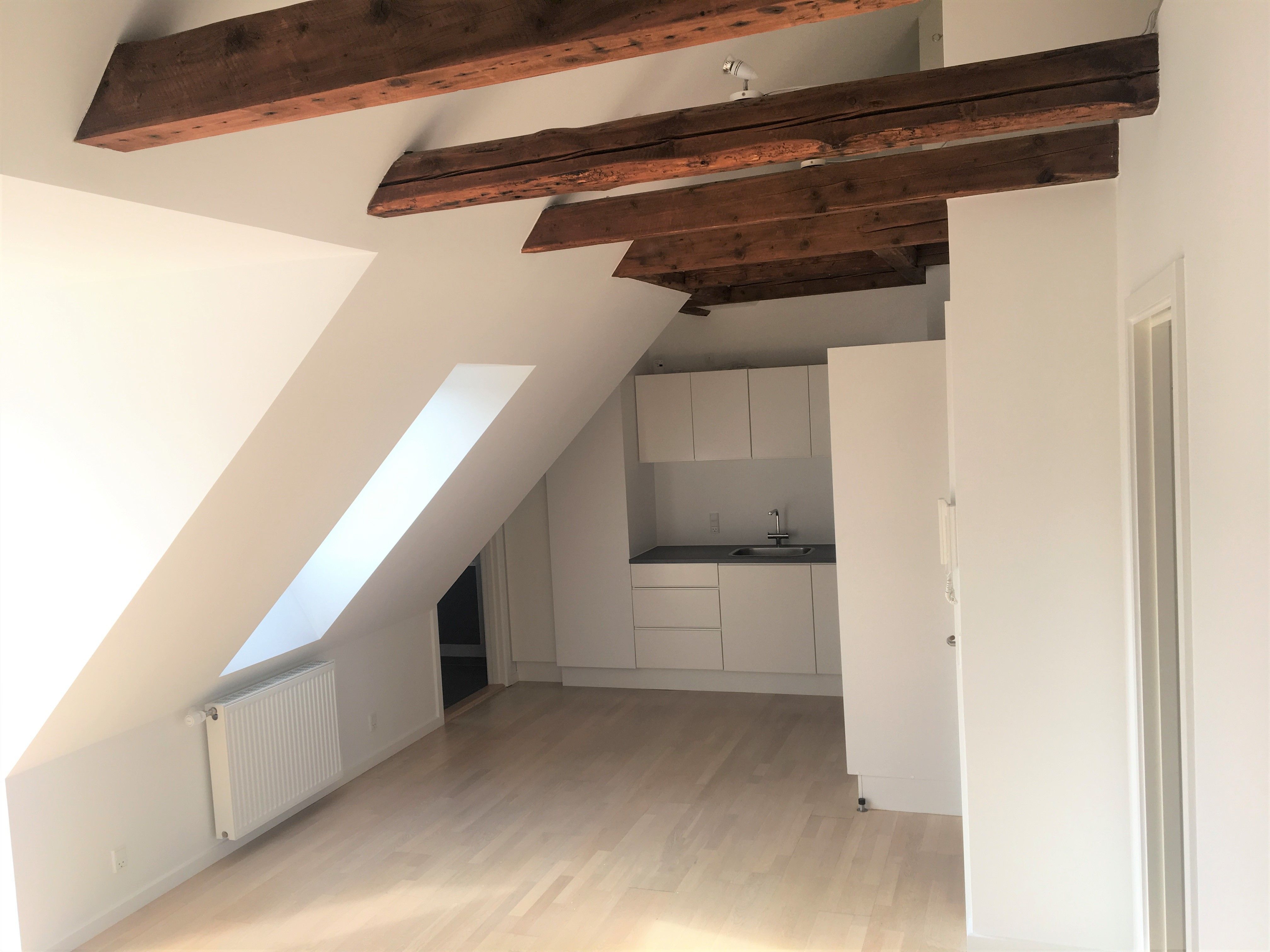 Penthouse lejlighed med fantastisk udsigt over sø og skov