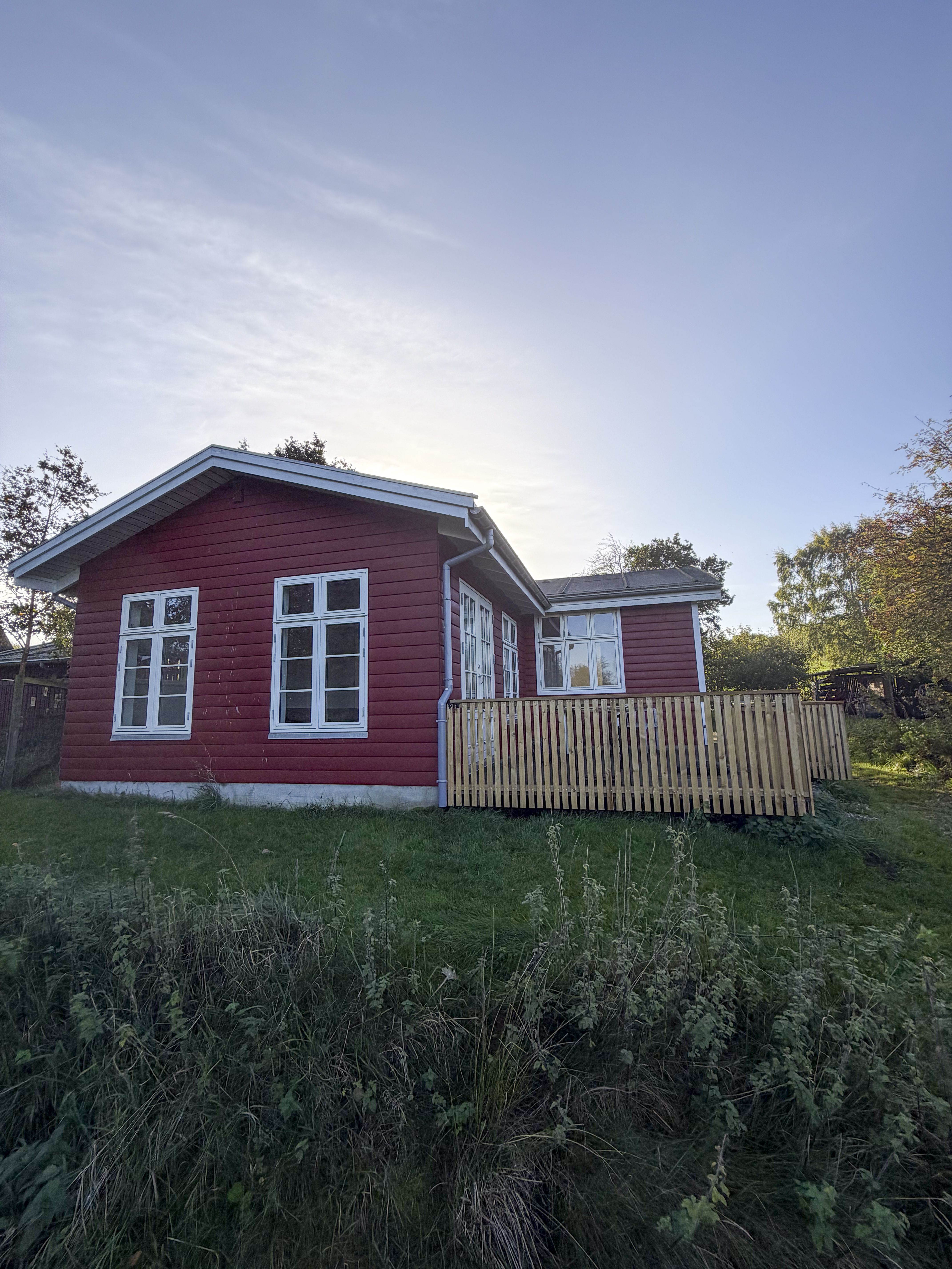 Skønt træhus i naturskønne omgivelser