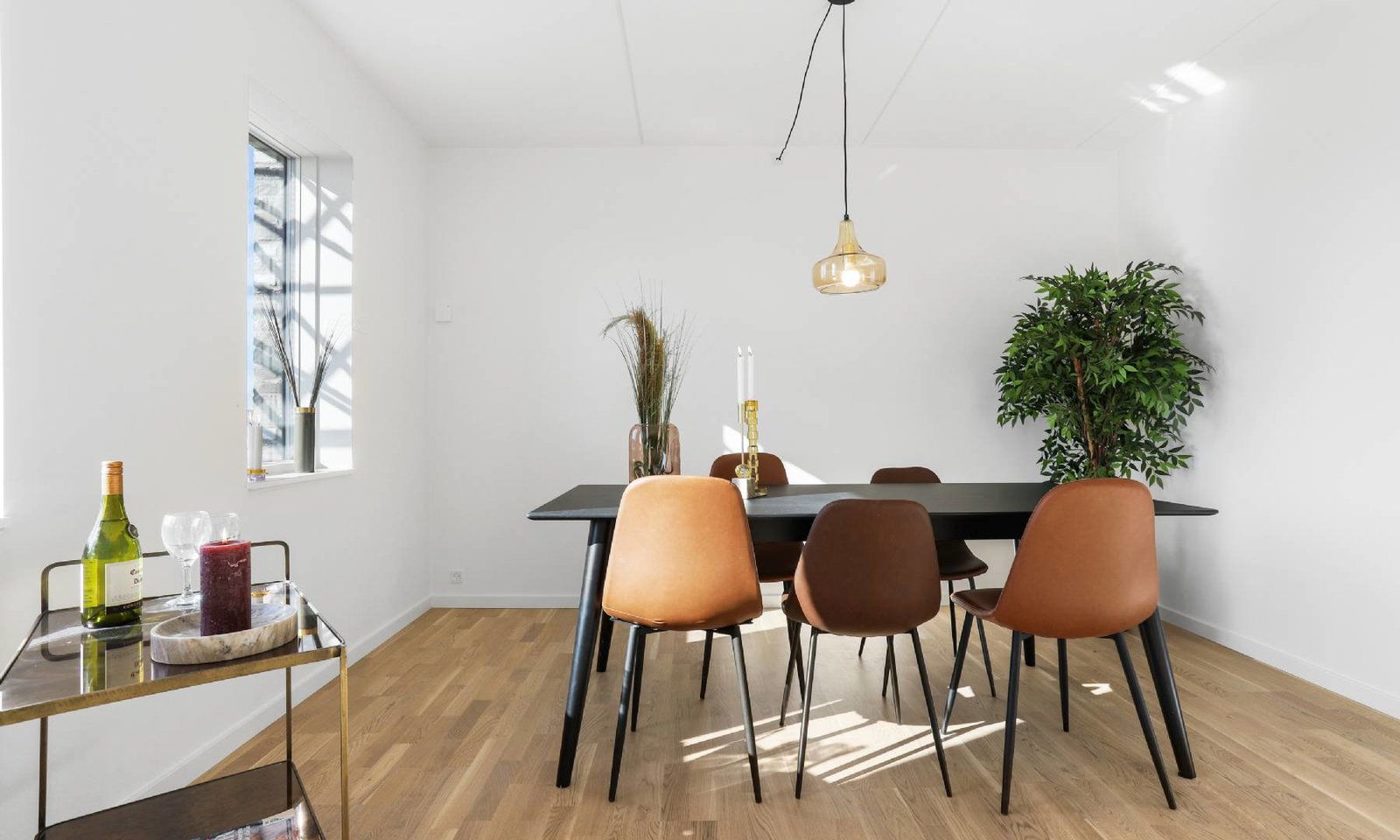 3-værelses lejlighed med egen terrasse