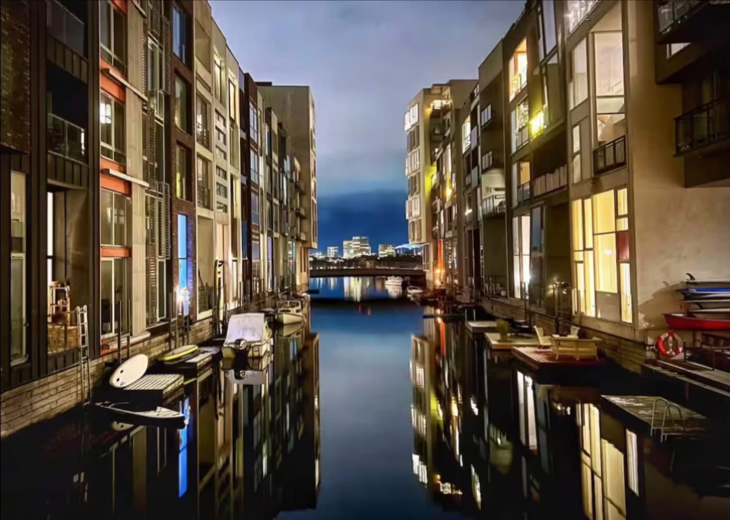 Eksklusiv, fuldt møbleret lejlighed med vandudsigt – København SV Sluseholm 