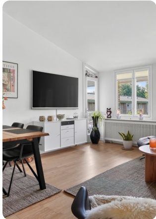 3 vær. lejlighed på 74 kvm