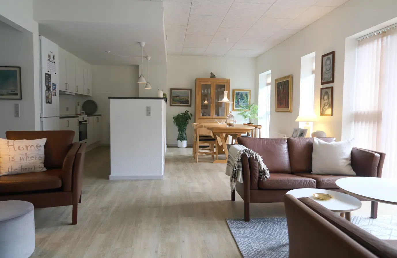 3 værelses rækkehus på Toften i Tarm udlejes