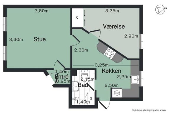 Image showcasing Luksus penthouse i hjertet af Aalborg - 6 personer | Apartment in Aalborg