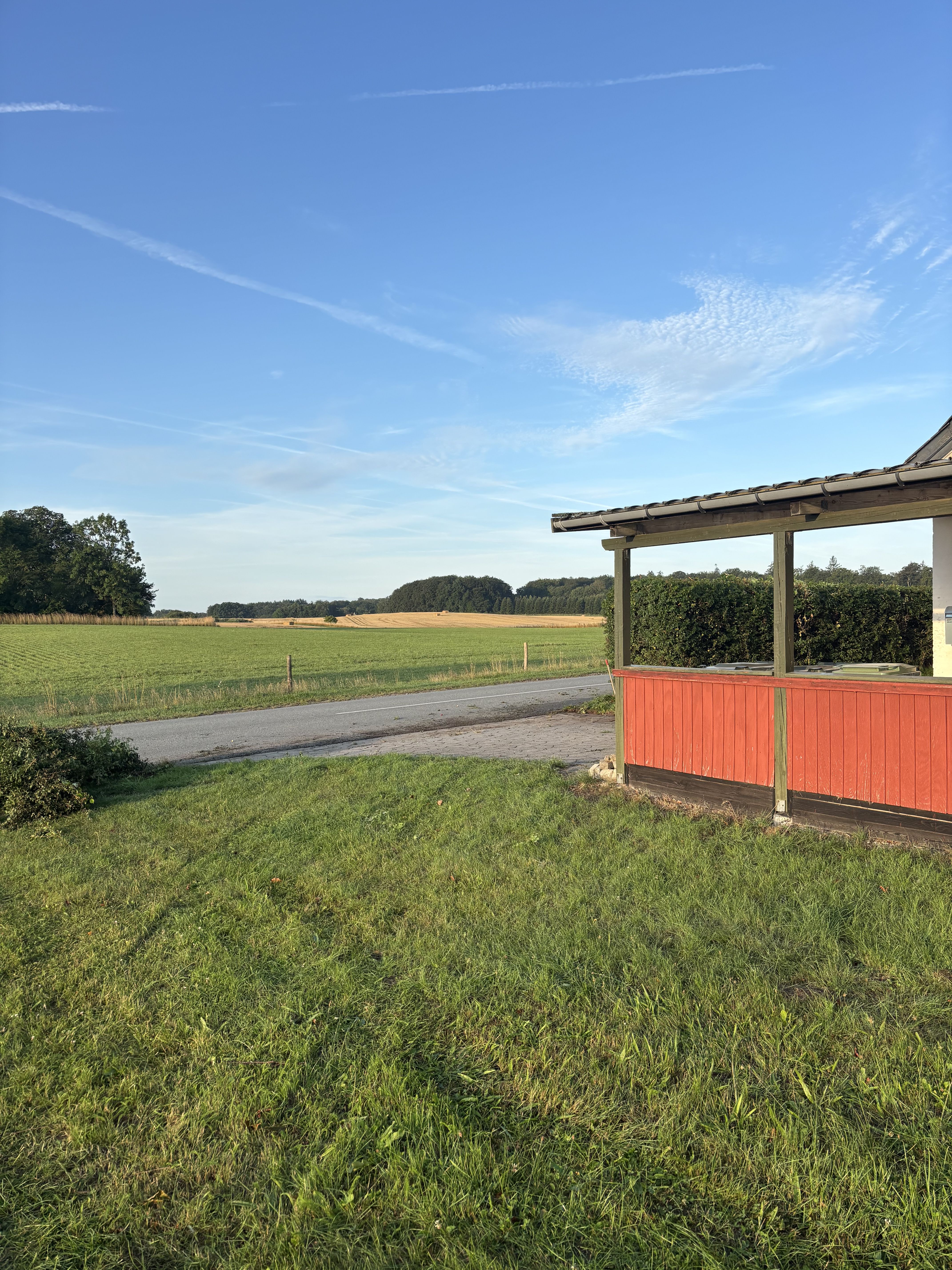 Landhus ved Ledreborg skov i Lejre