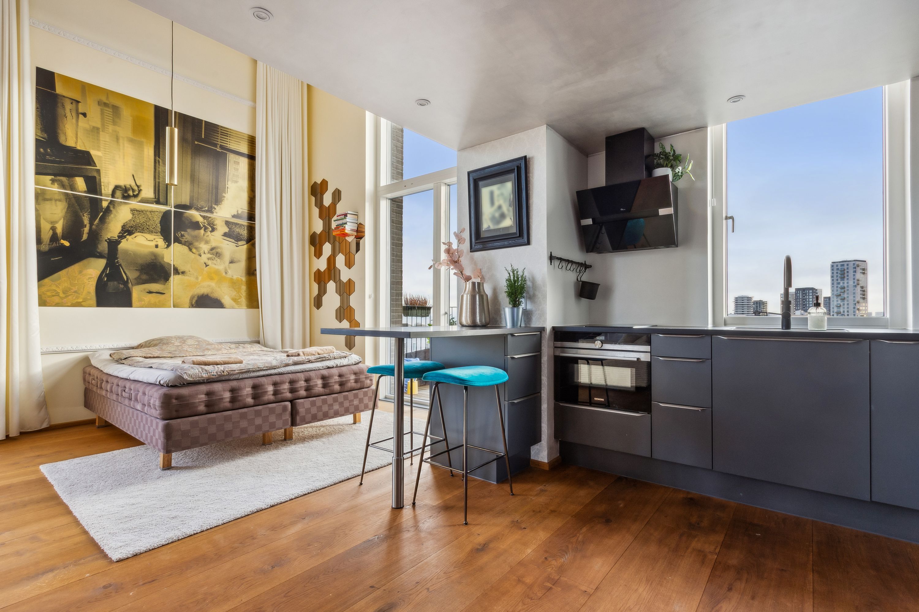 Penthouse-perlen på Amagerbanen - Unik lejlighed øverst oppe, photo 1