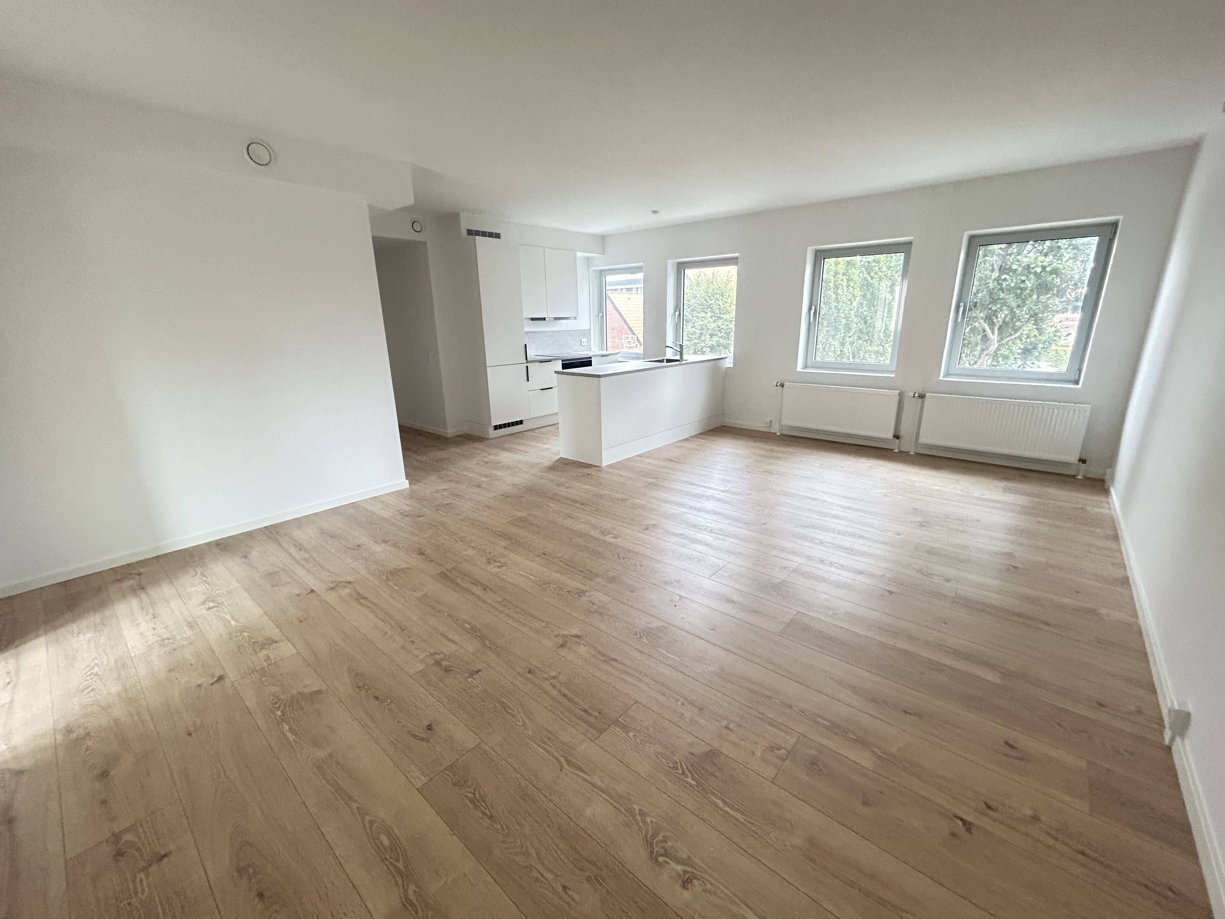 Stor nyrenoveret lejlighed centralt i Herning