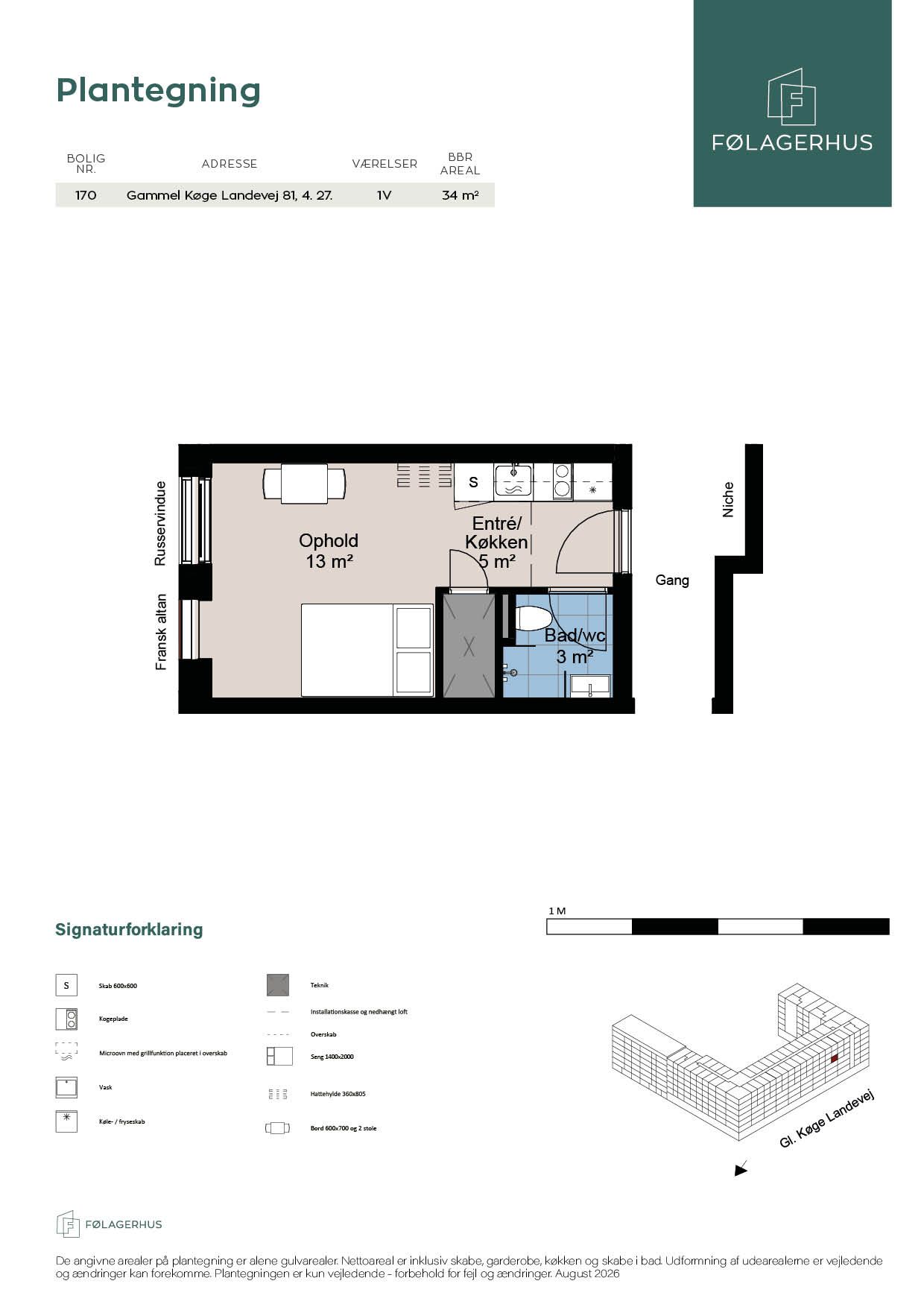 Moderne ungdomsboliger i Valby – bliv en del af Følager Hus