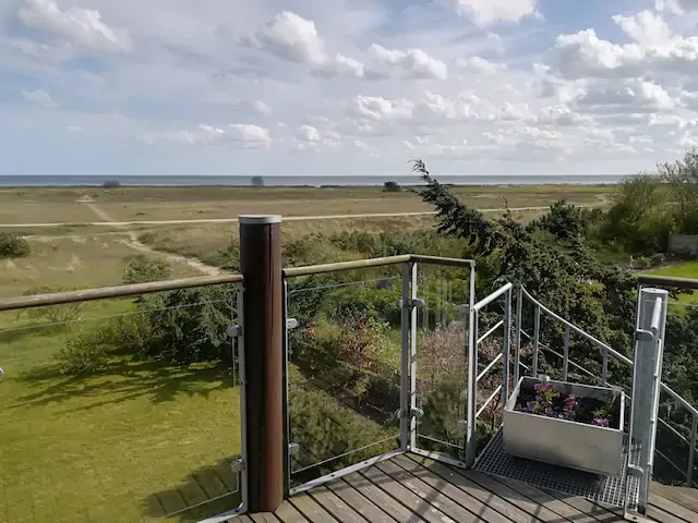 Flat next to the beach with stunning seaviews