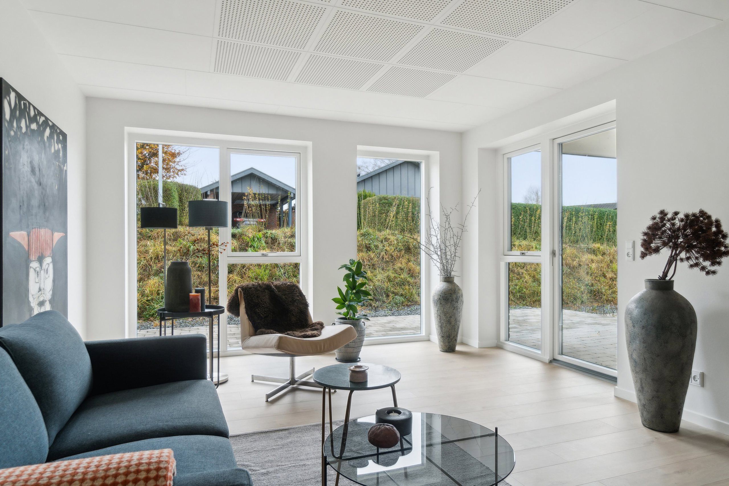 Nybygget rækkehus i Stevnstrup