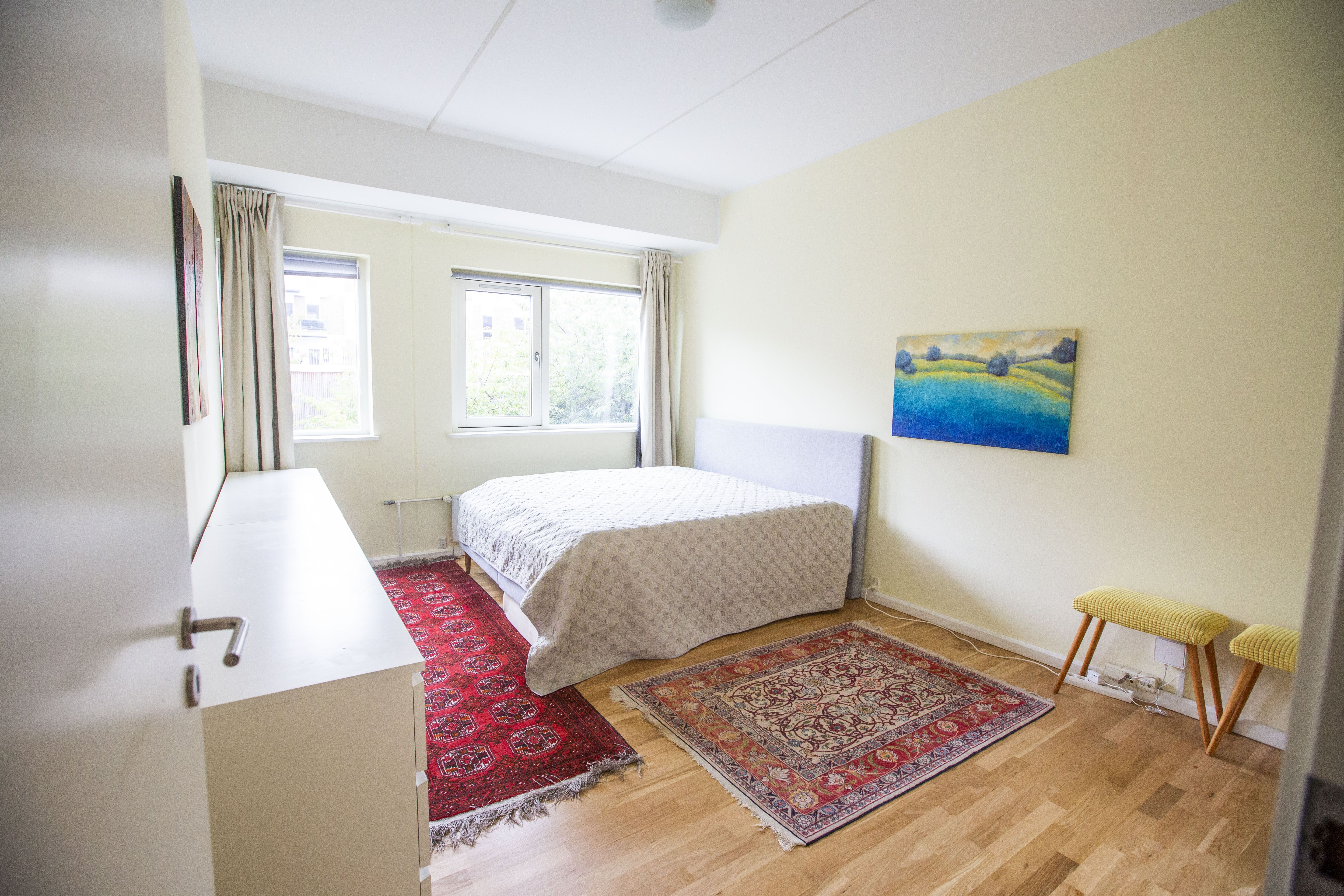 Rummelig og indbydende lejlighed på 133 m² i rolige omgivelser i Kbh NV