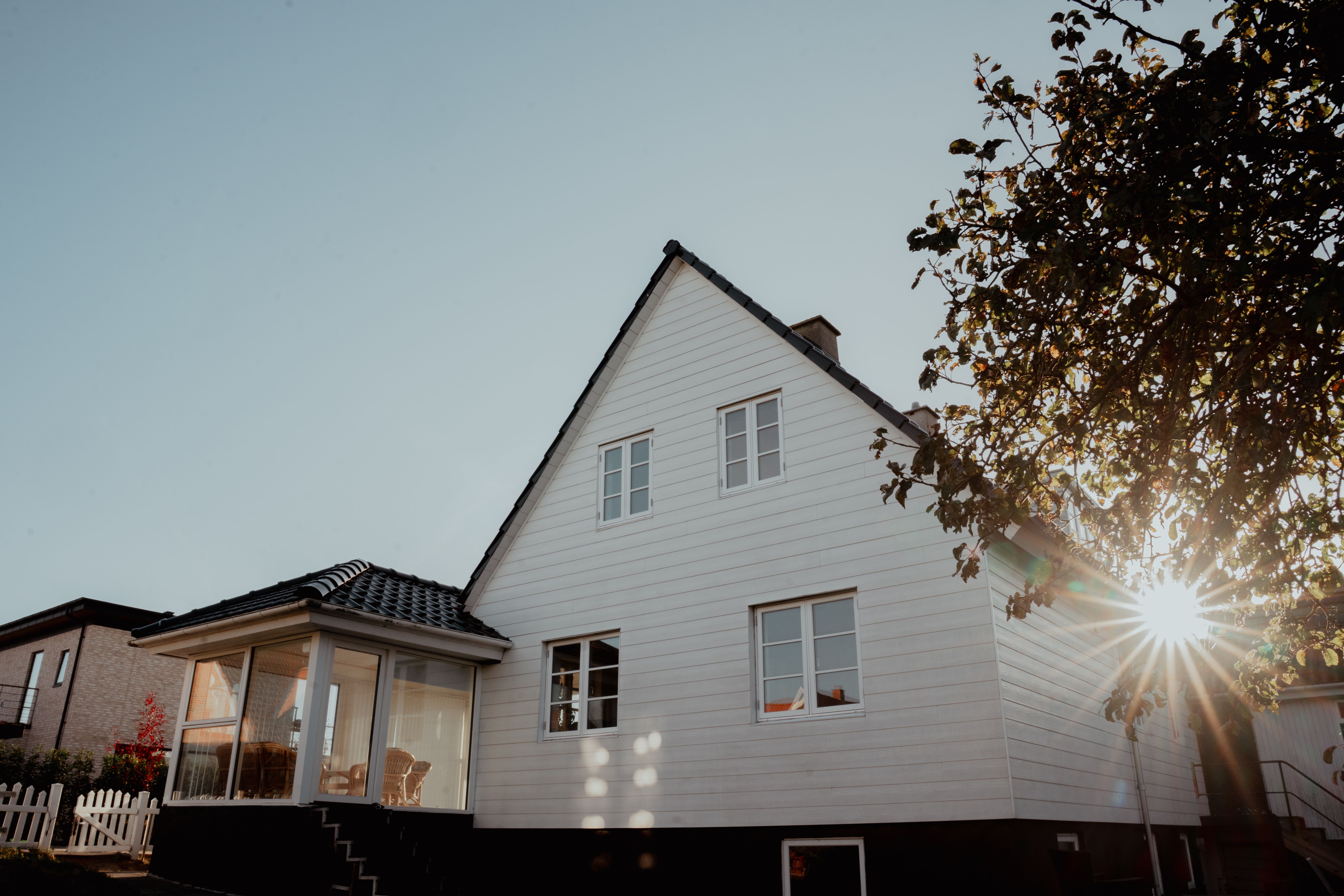 Hus med panoramaudsigt ud over Lillebælt