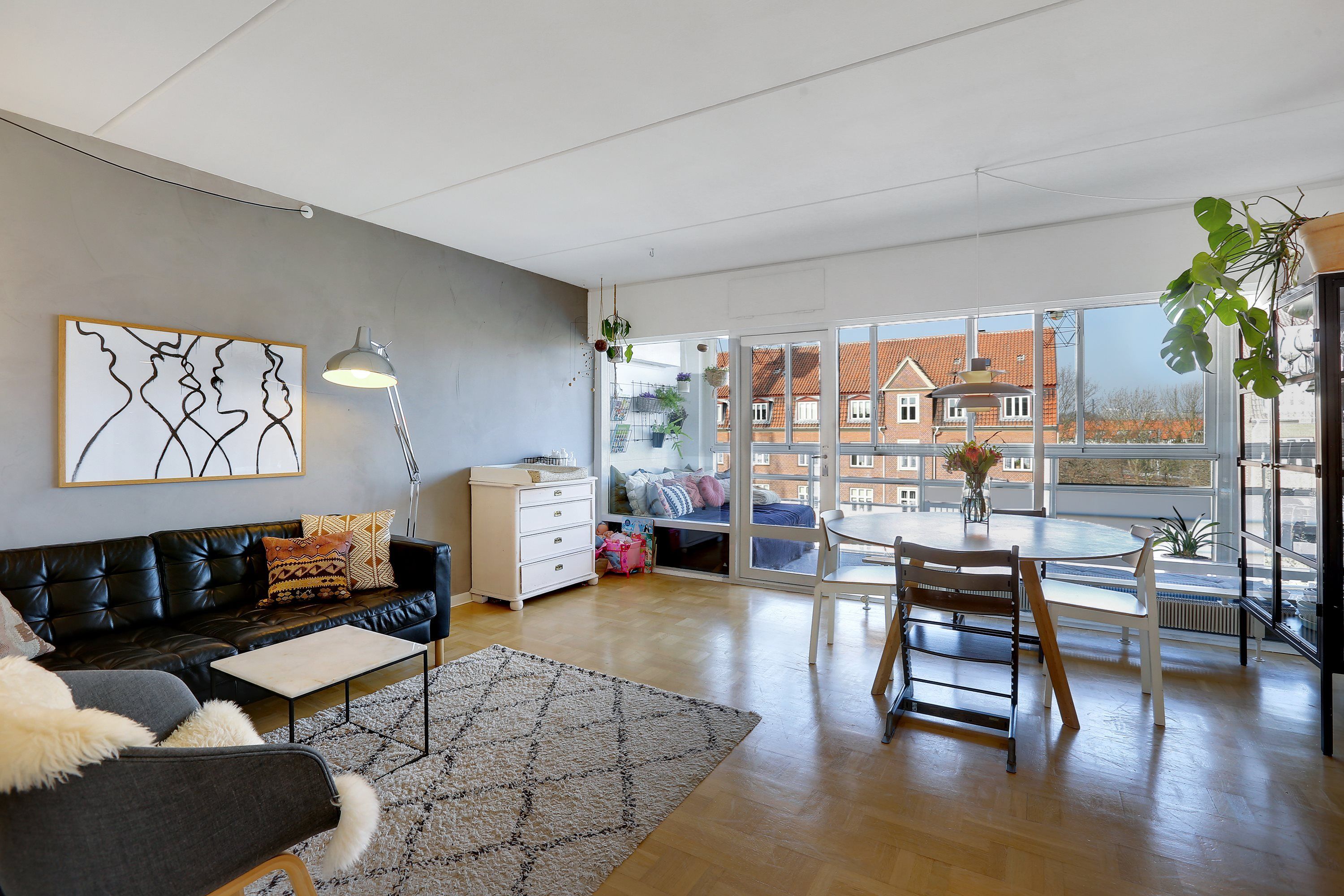 Fully furnished 3 rooms apartment in Frederiksberg - Available November to March