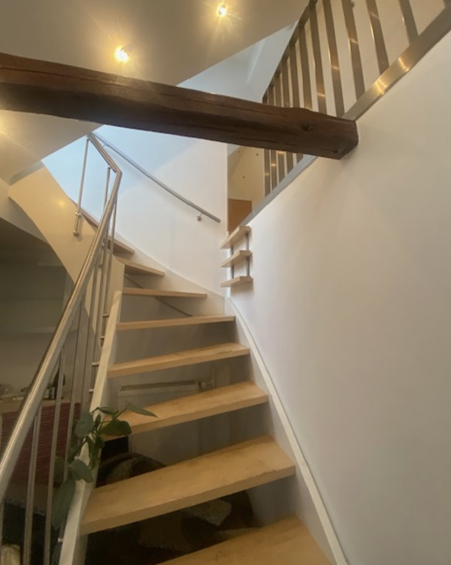 Hyggelig penthouse tæt på Rådhuspladsen