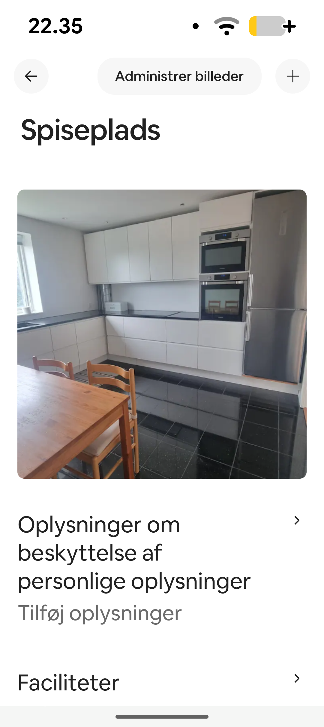 1 værelse i valby