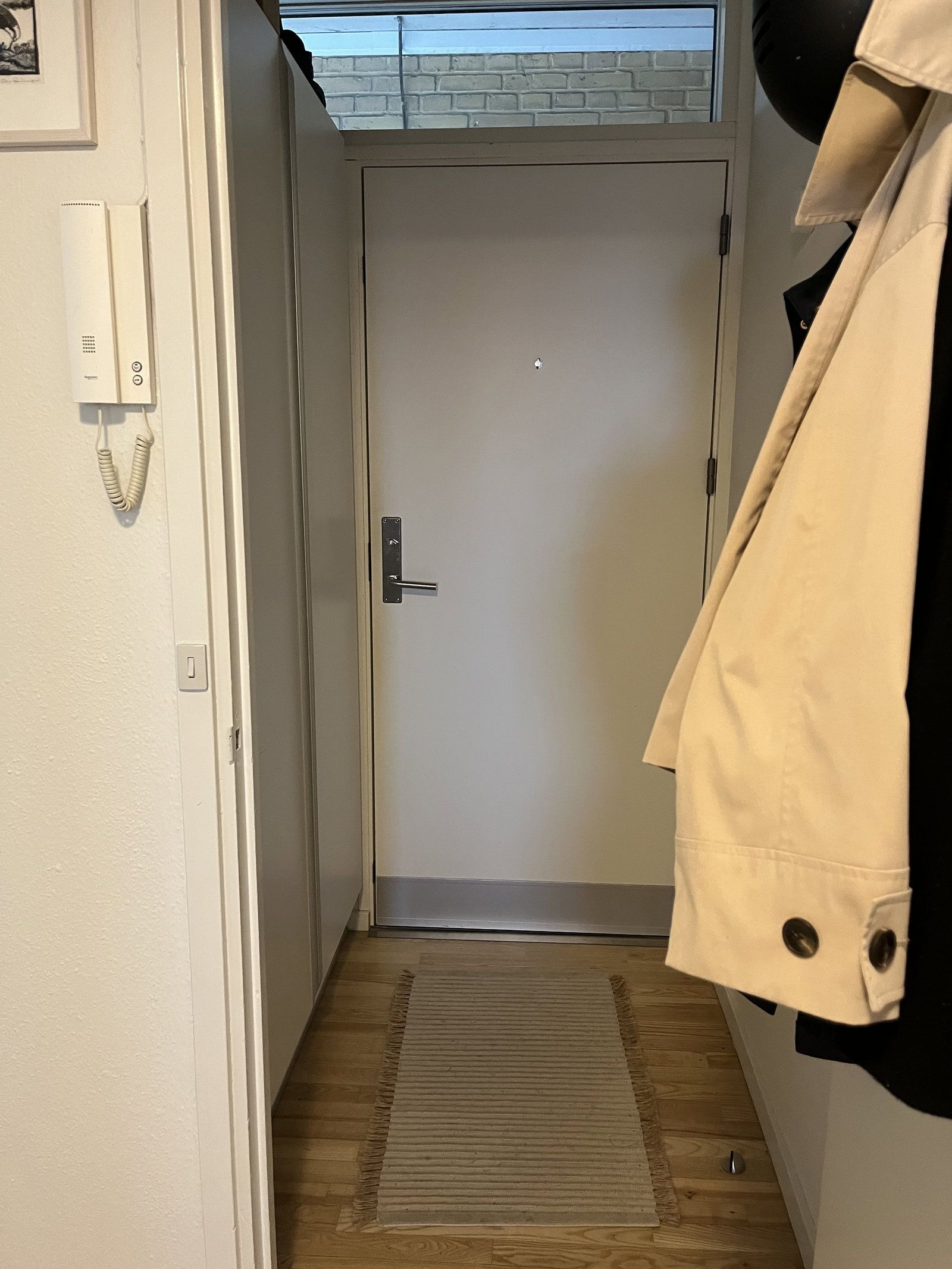 Renoveret lejlighed med elevator