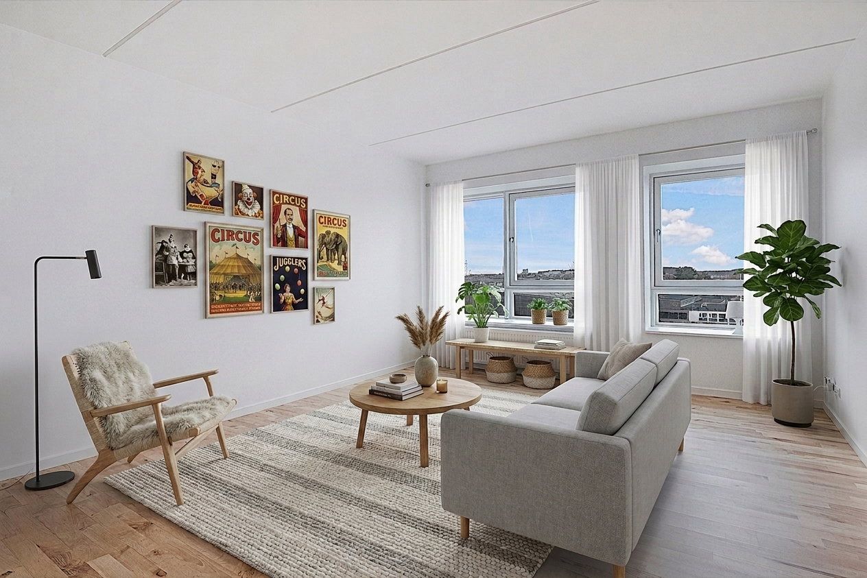 4 værelses bolig med udsigt til hele Aalborg!