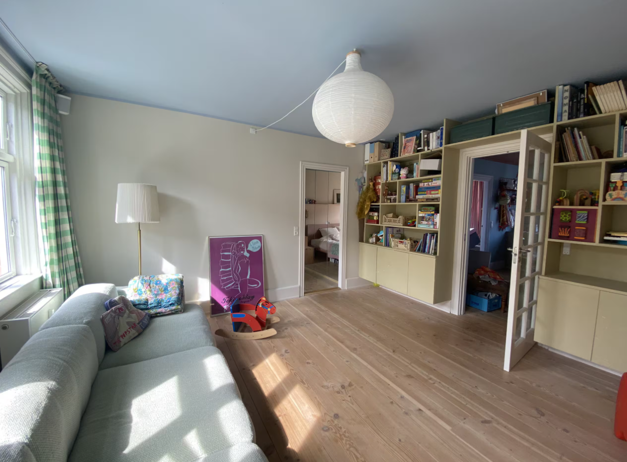 Bright Furnished Apartment in Vesterbro – Available December to March