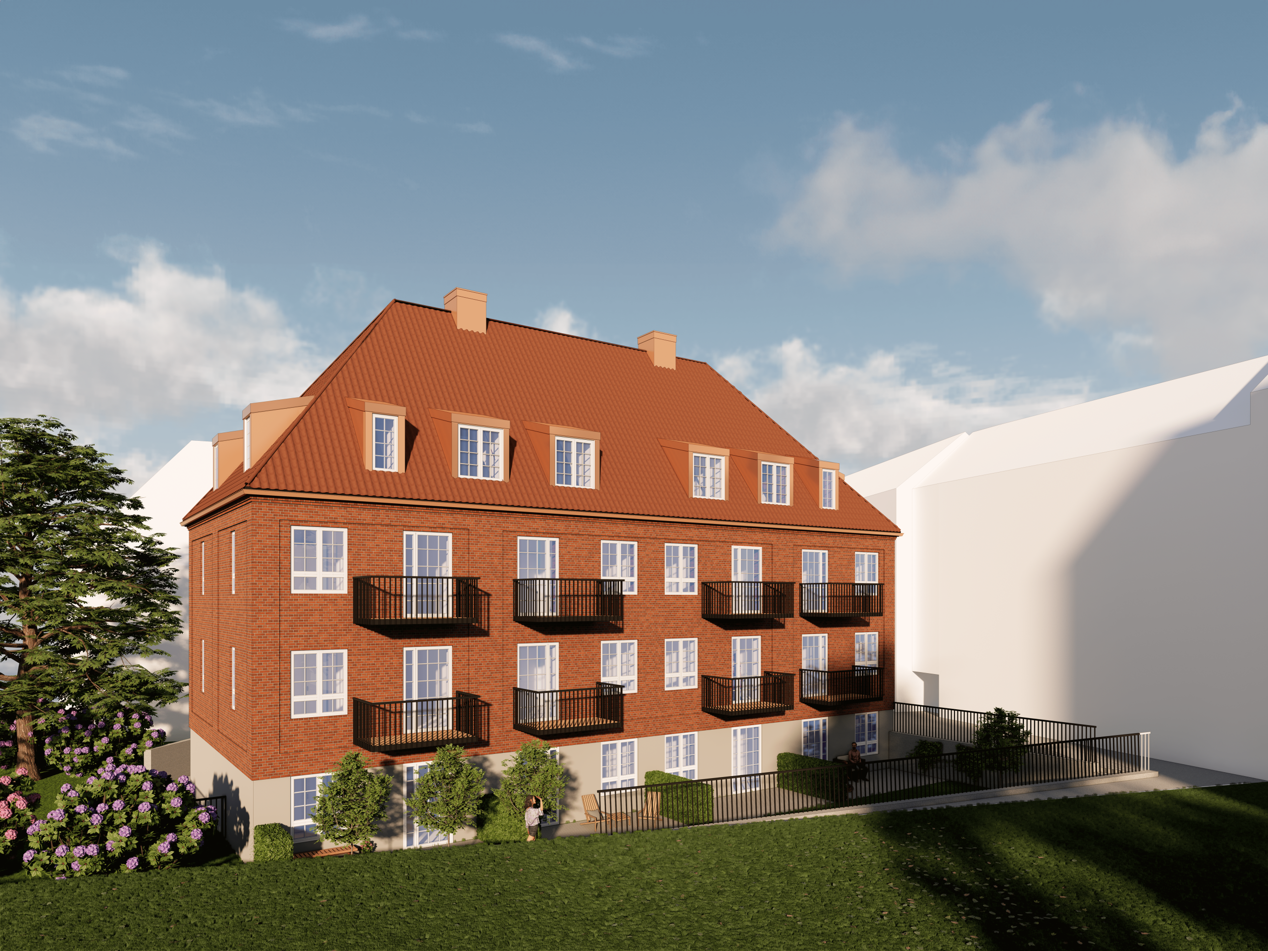 Flot delevenlig 3V Lejemål Med Egen Terrasse og Tæt på Alt i Odense C