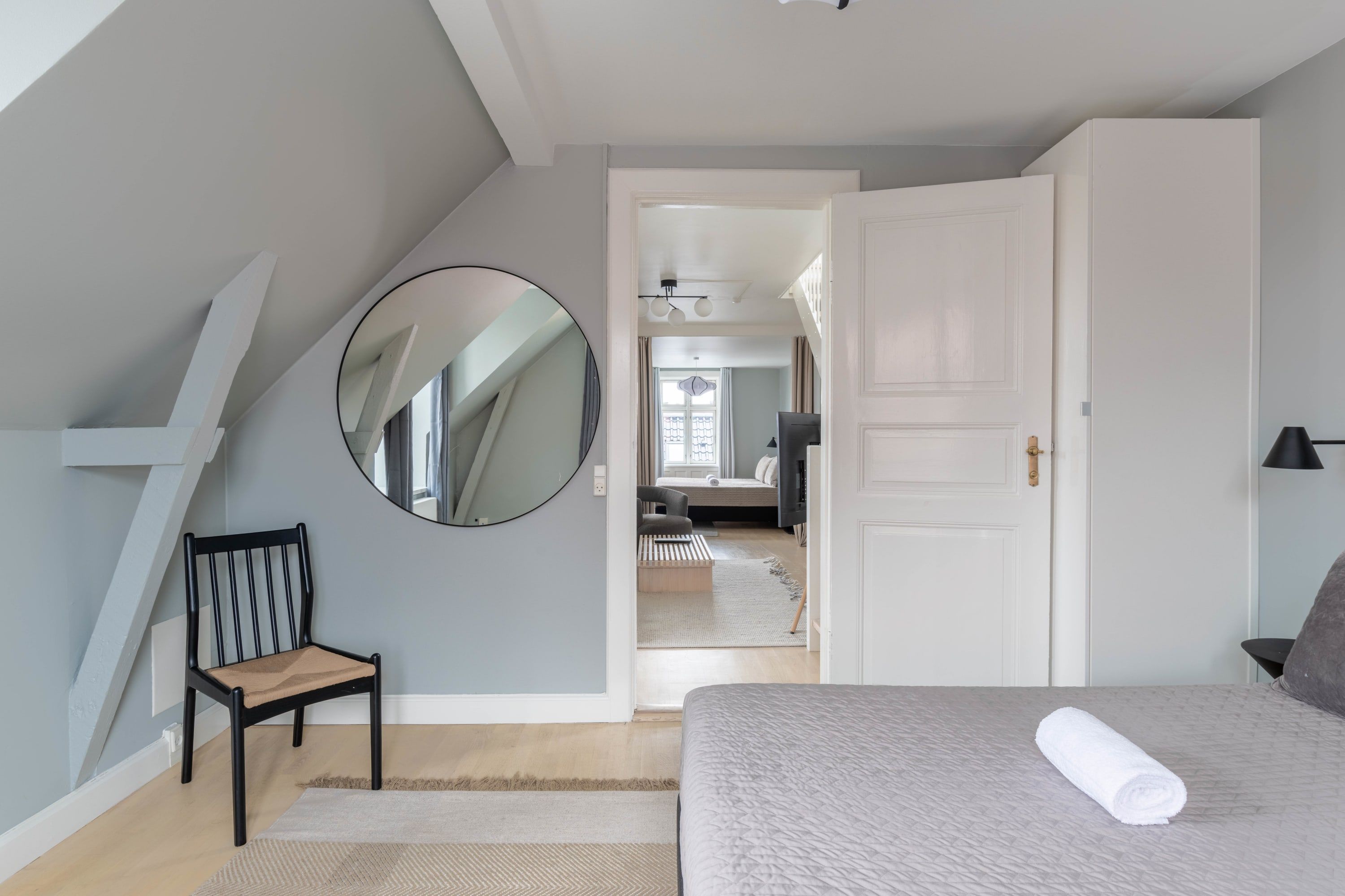 Spacious 122 m² duplex with private rooftop terrace near Amager Strand – all utilities included