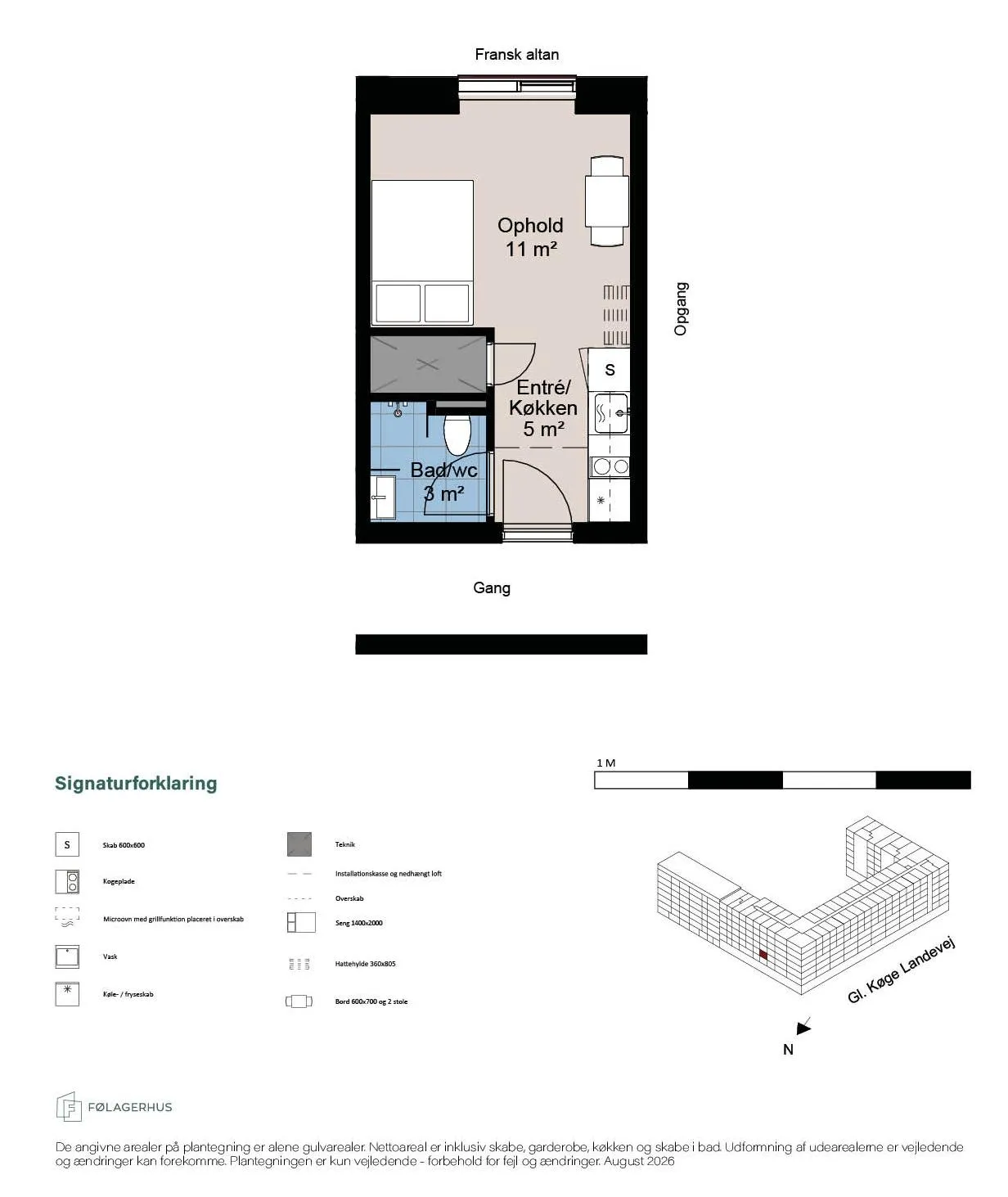 Moderne ungdomsboliger i Valby - bliv en del af Følager Hus
