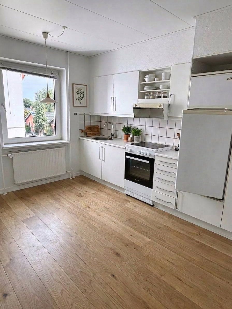 Lys 2-værelses lejlighed på 55 m2
