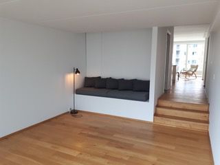 Lys lejlighed i prisvindende 8-tallet med altan og udsigt over Amager Fælled