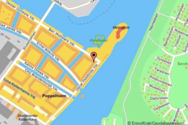Lejlighed med Flot Udsigt over Sluseholmens Havneomgivelser