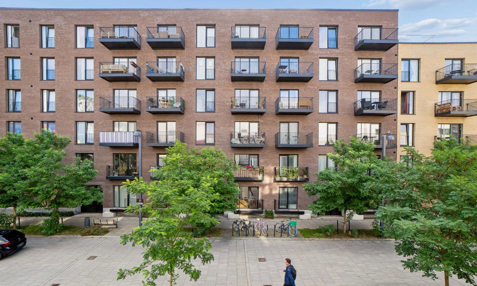 Moderne 2 værelses lejlighed i Bellakvarteret